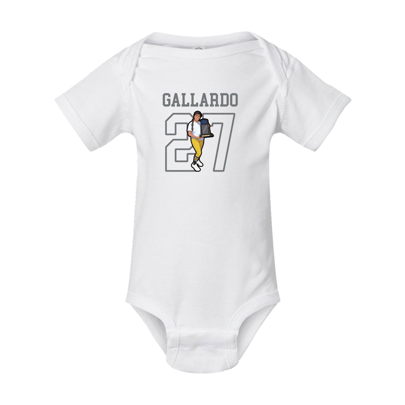 Baby Onesie — Shirsey in White
