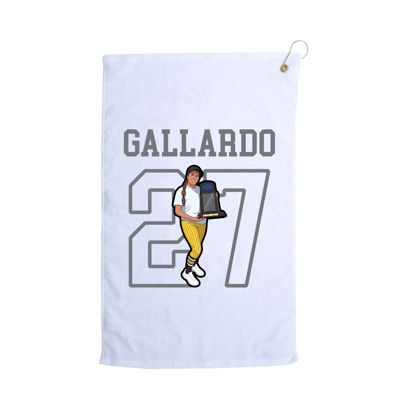 Golf Towel — Shirsey in White