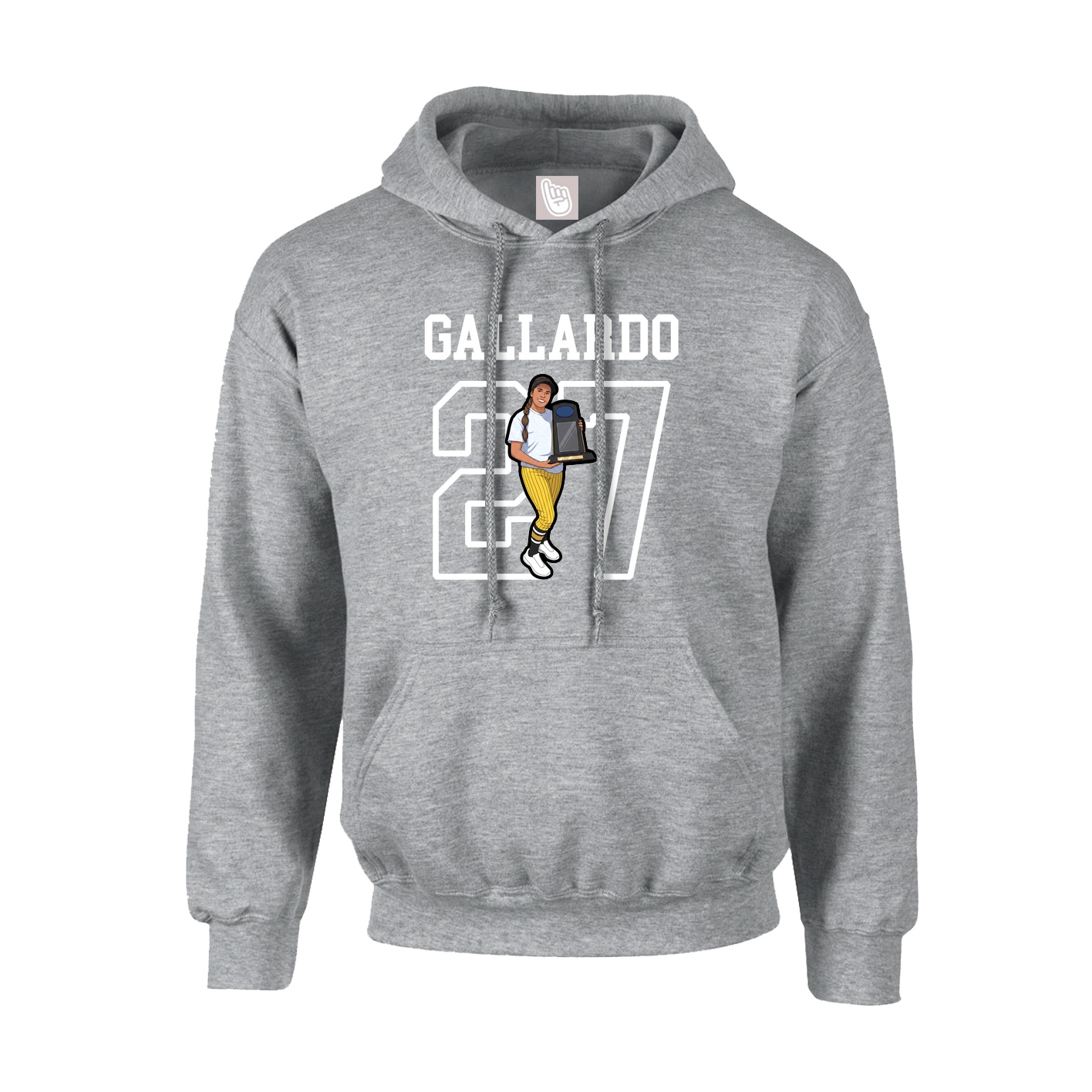 Youth Hoodie — Shirsey in Grey