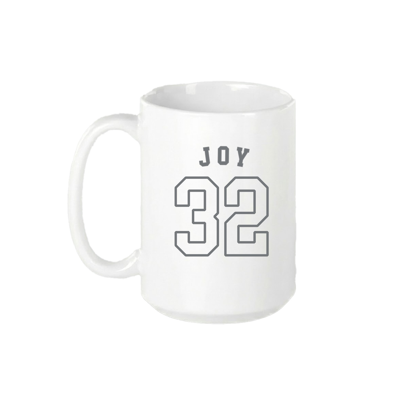 15oz Coffee Mug — Shirsey Arch in White