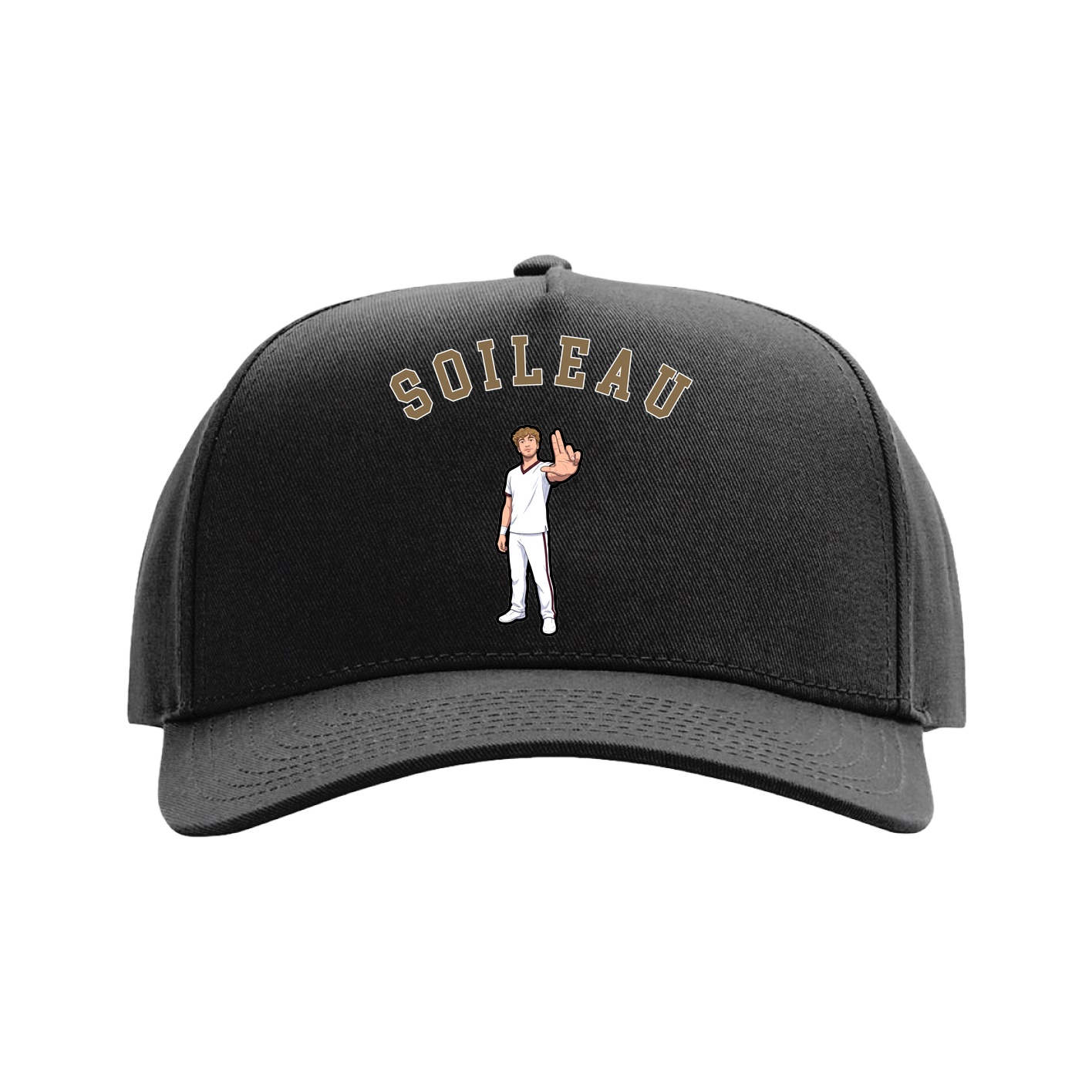 Full Fabric Five-Panel Champ Cap