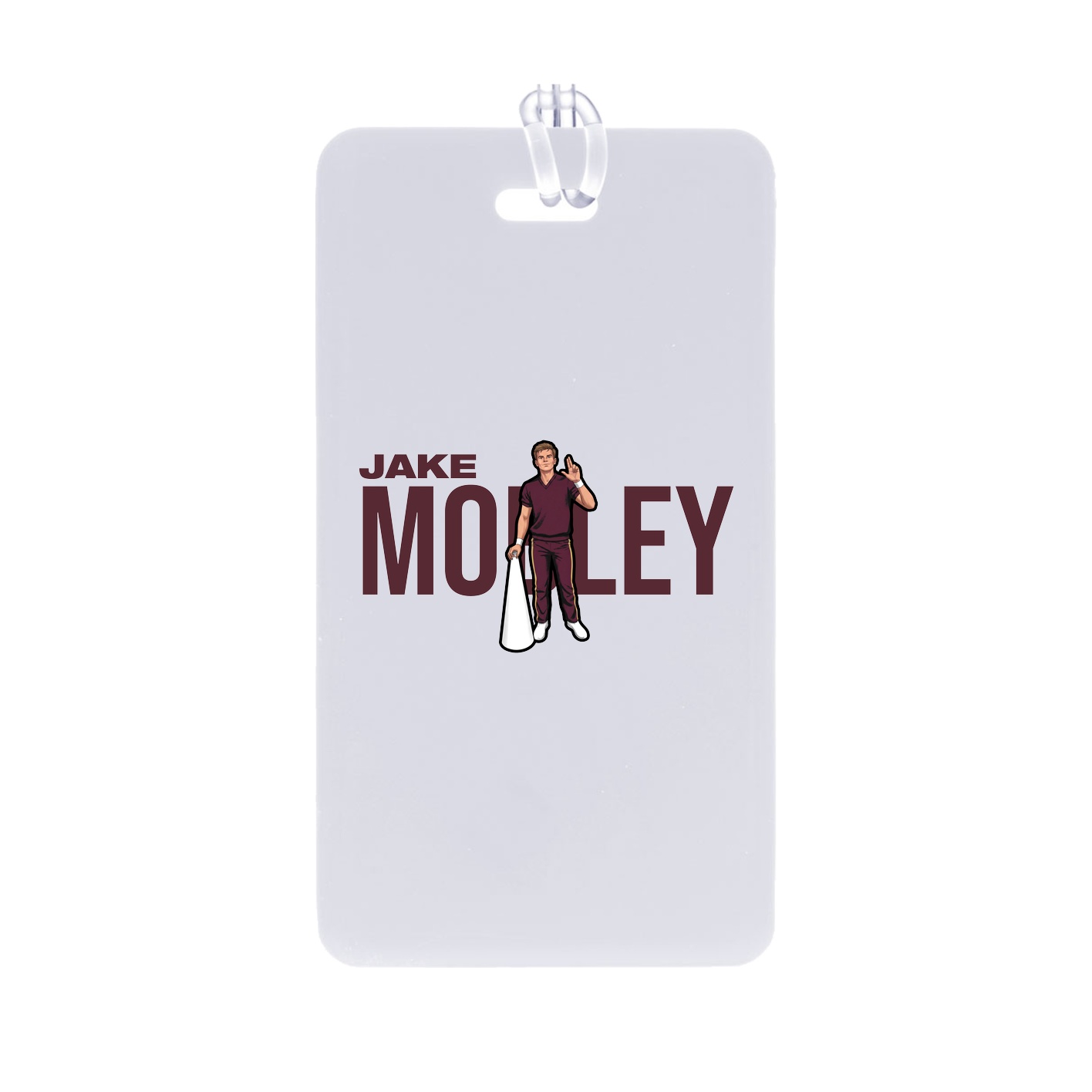 Bag Tag — Player Name in Classic