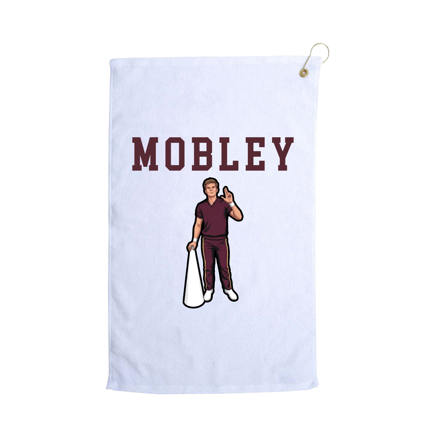 Golf Towel — Shirsey in White