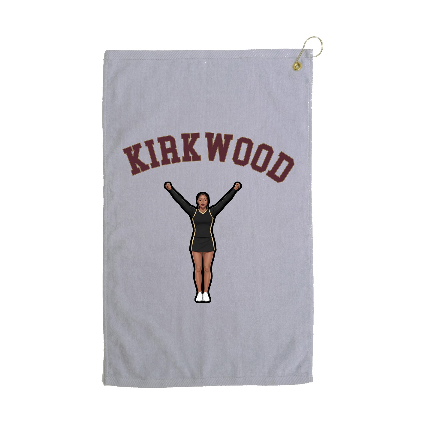Golf Towel — Shirsey Arch in Grey