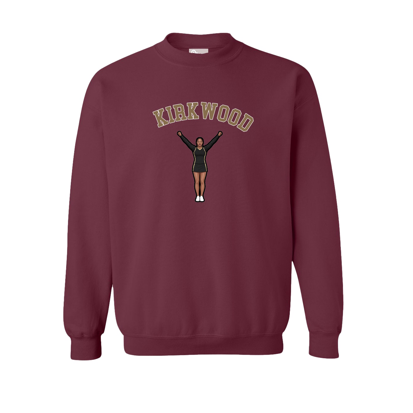 Fleece Crew — Shirsey Arch in Maroon
