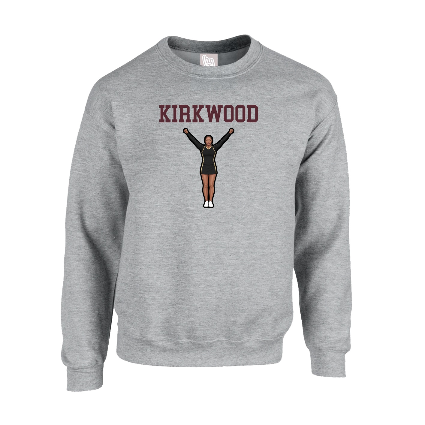 Fleece Crew — Shirsey in Grey