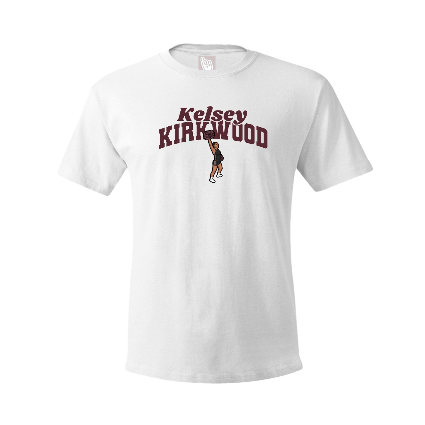 Youth Tee — Signature Arch in White