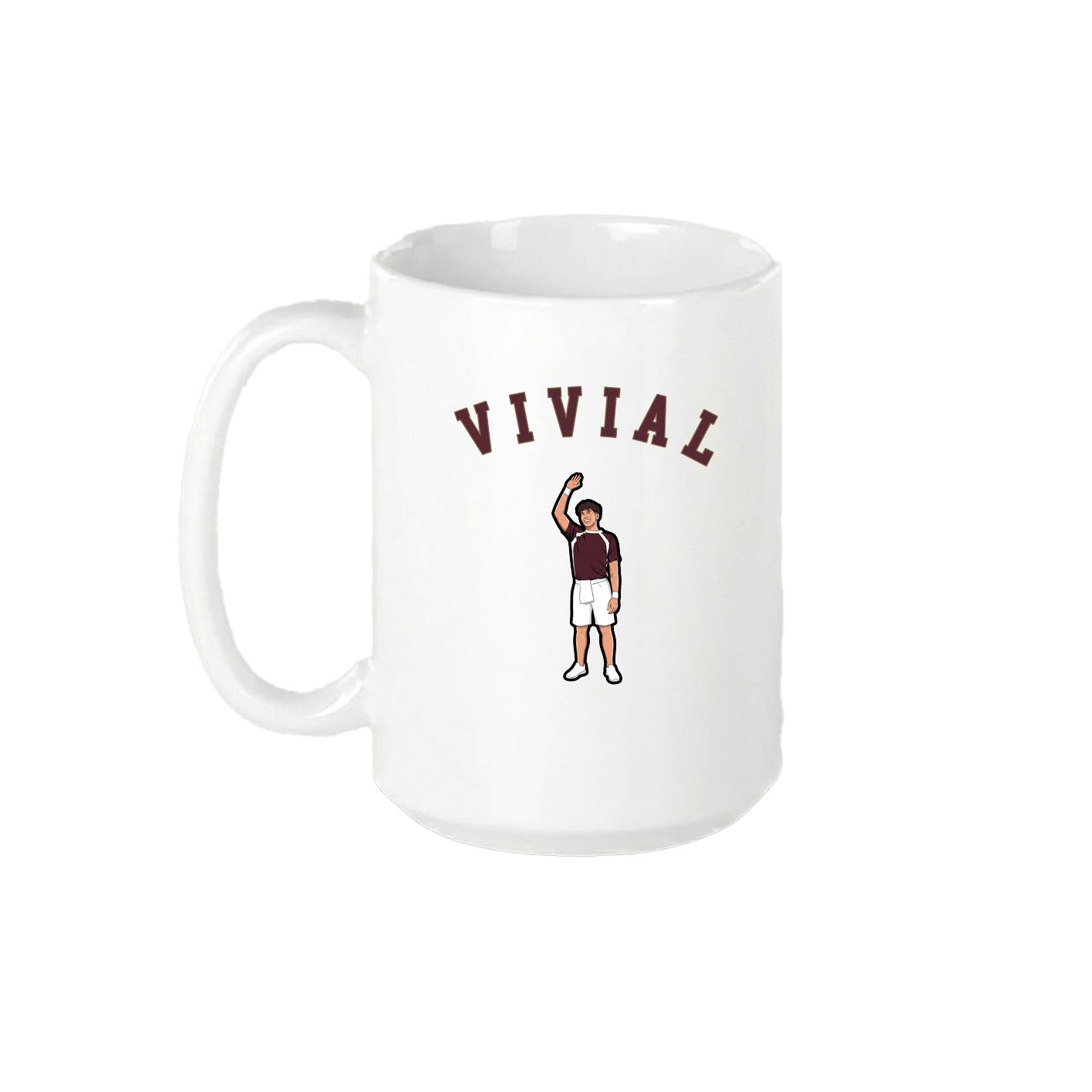 15oz Coffee Mug — Shirsey Arch in White