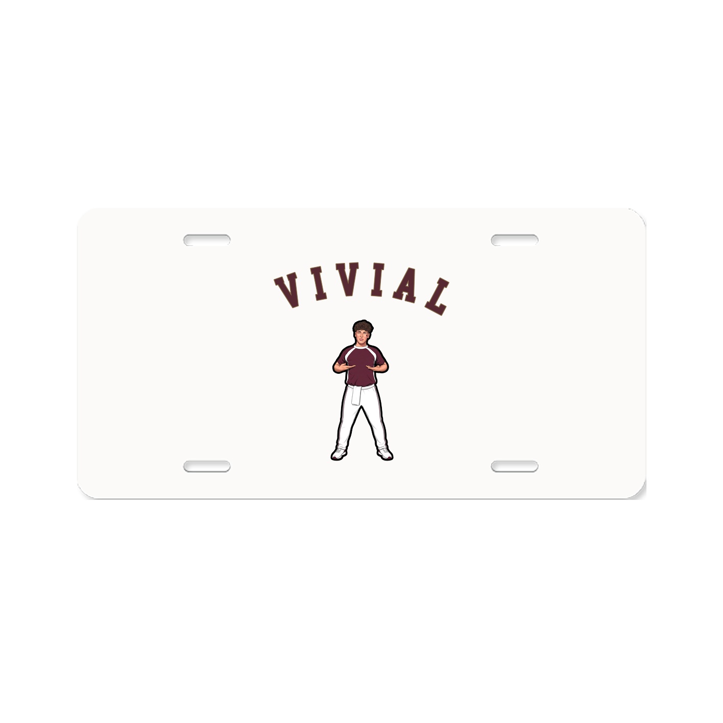 License Plate — Shirsey Arch in Classic
