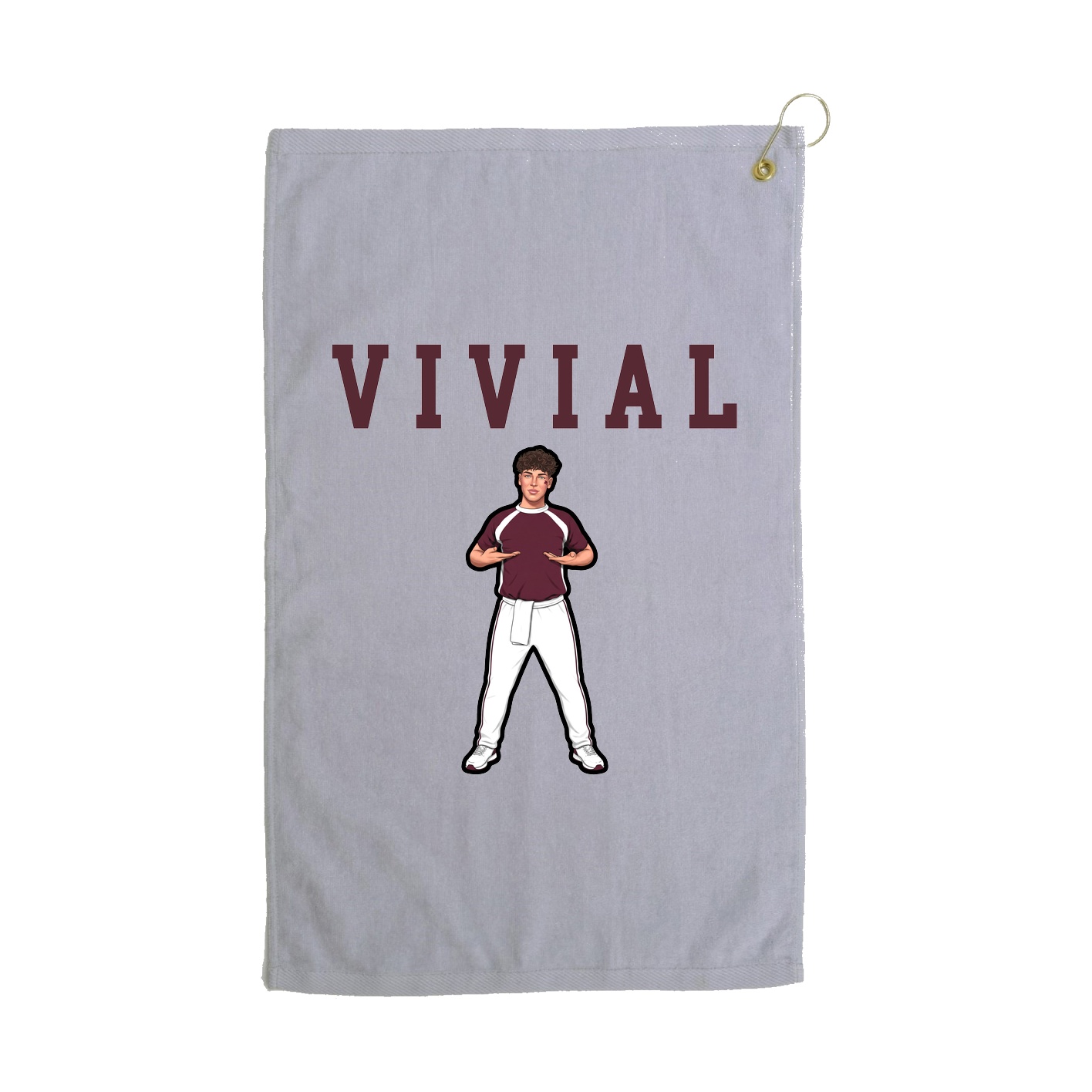 Golf Towel — Shirsey in Grey