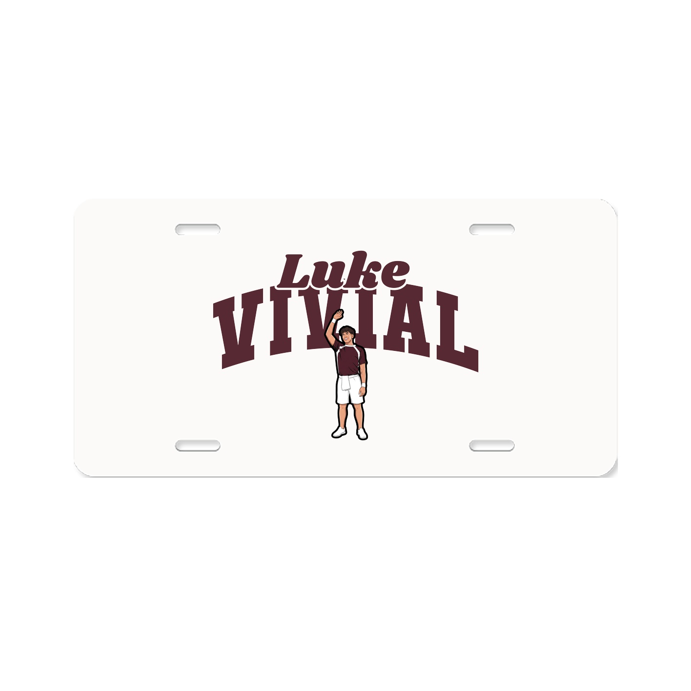License Plate — Signature Arch in Classic