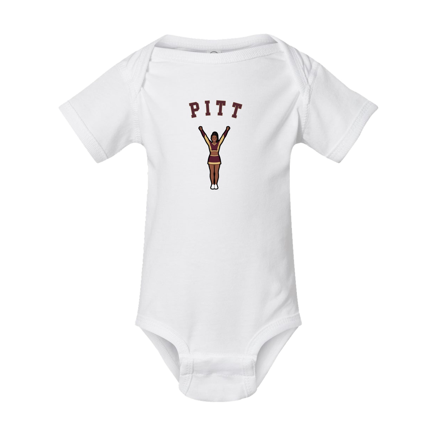Baby Onesie — Shirsey Arch in White