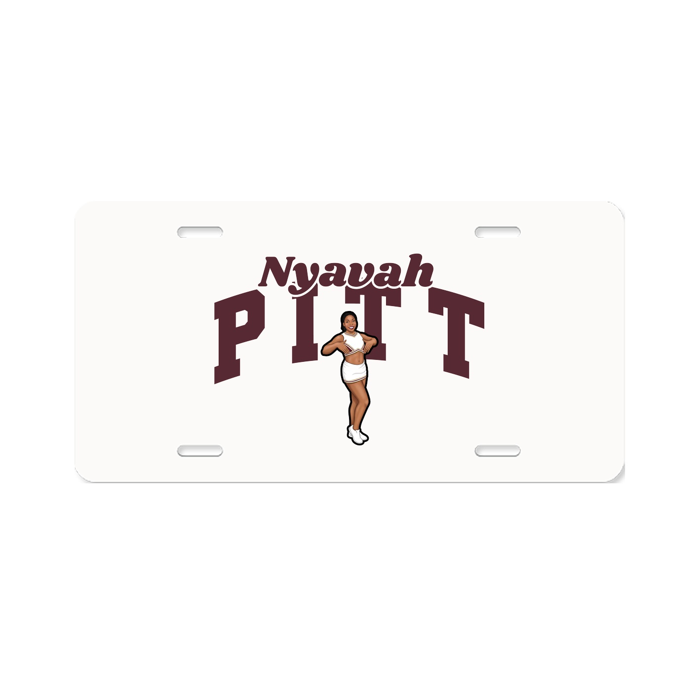 License Plate — Signature Arch in Classic