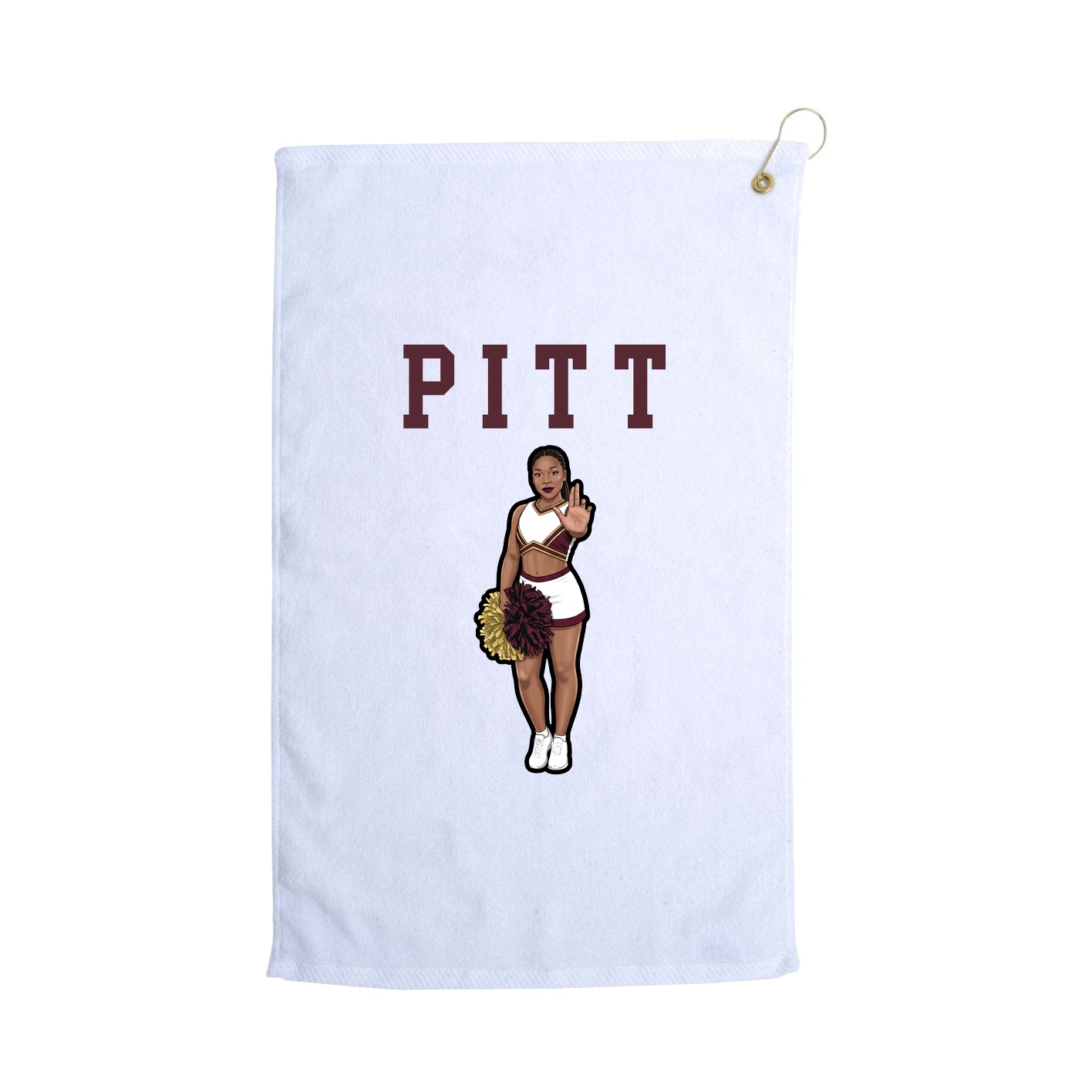 Golf Towel — Shirsey in White