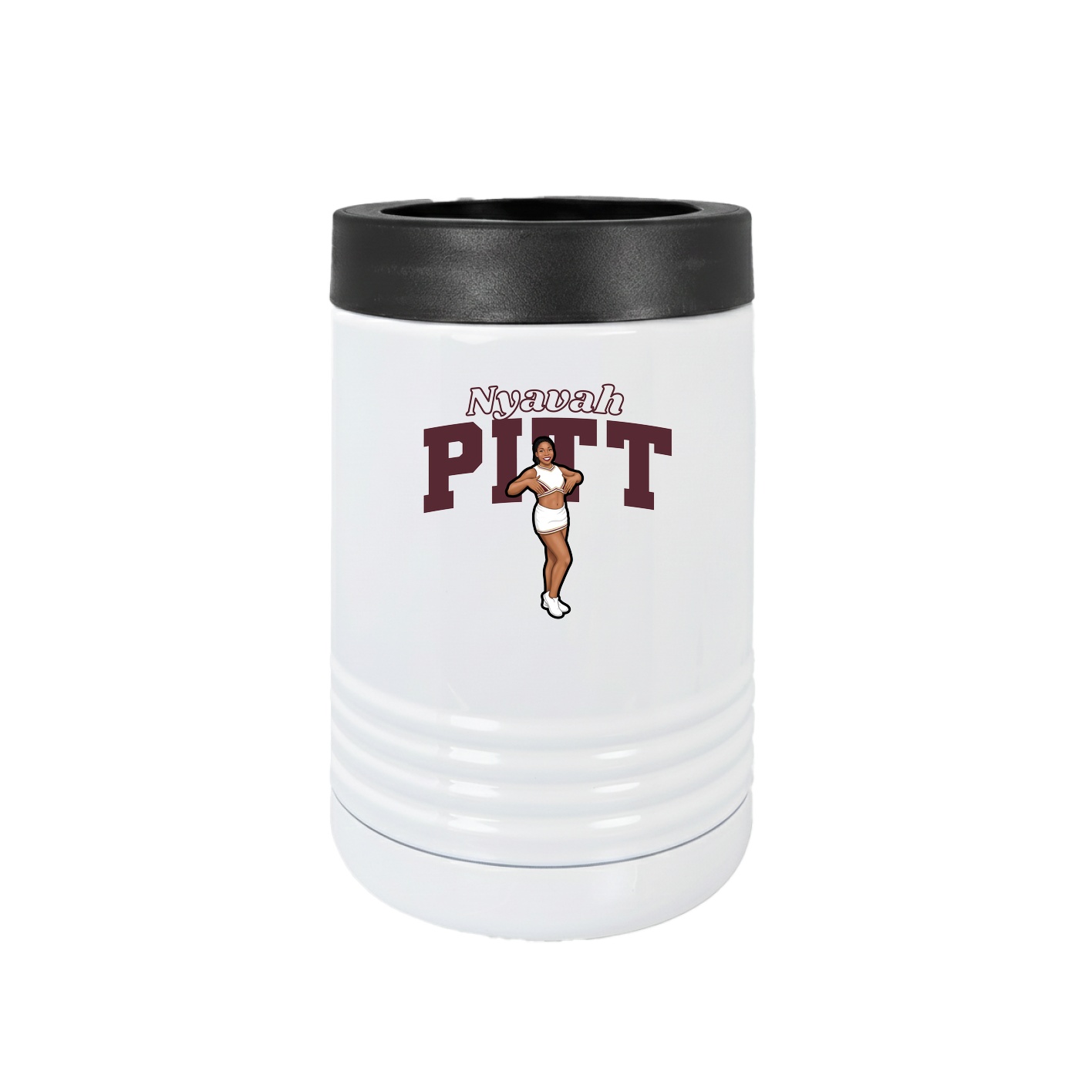 Beverage Holder — Name Arch in White