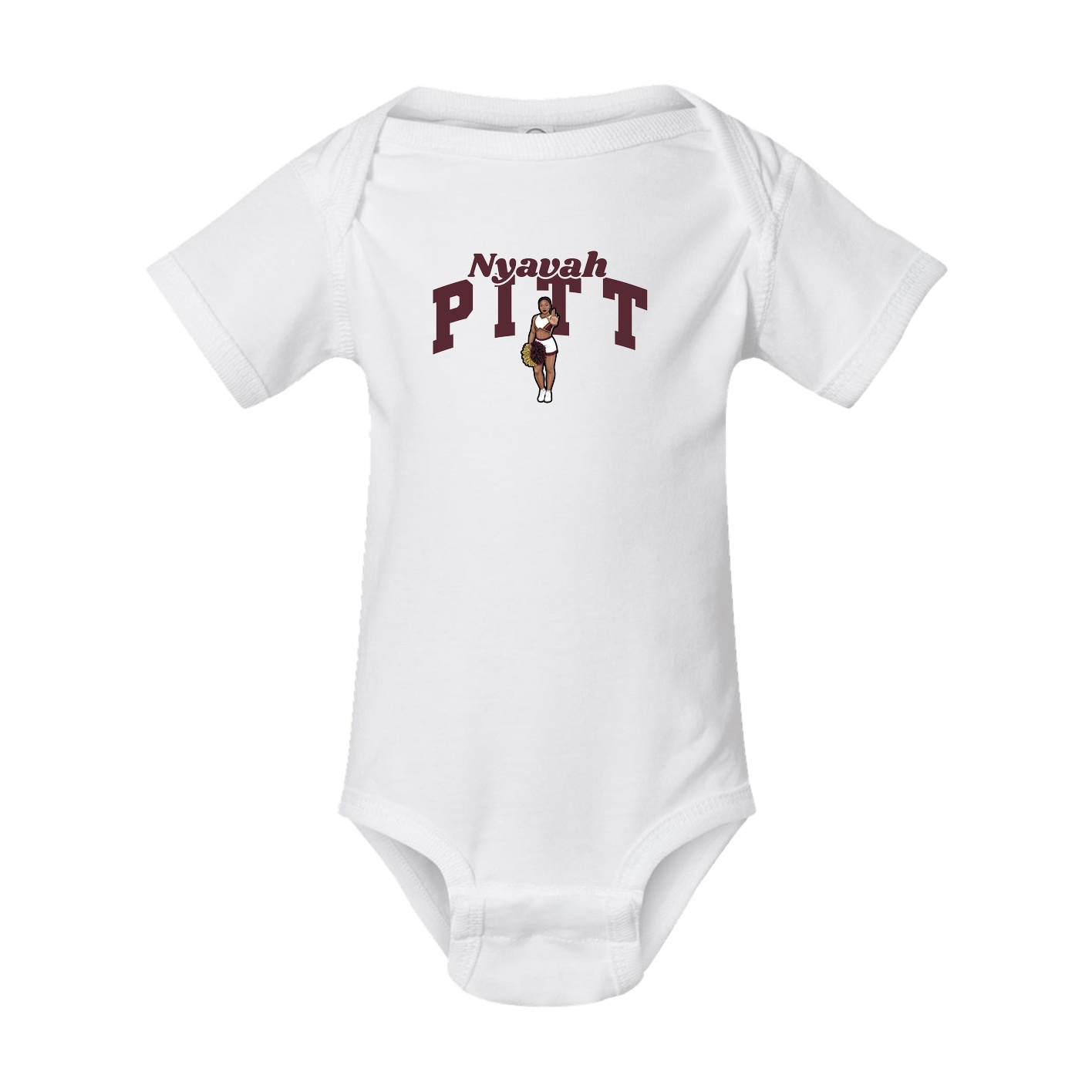 Baby Onesie — Signature Arch in White