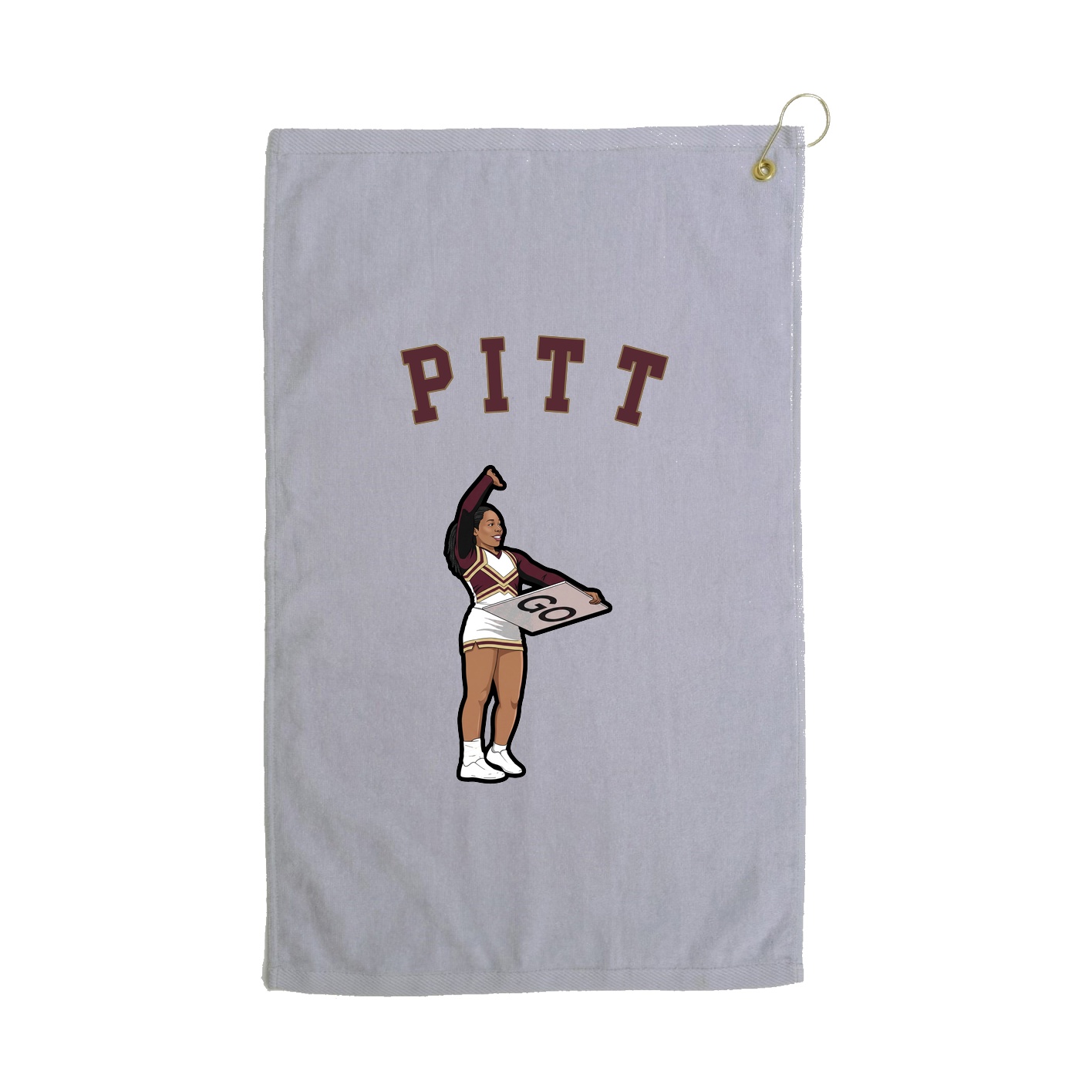 Golf Towel — Shirsey Arch in Grey