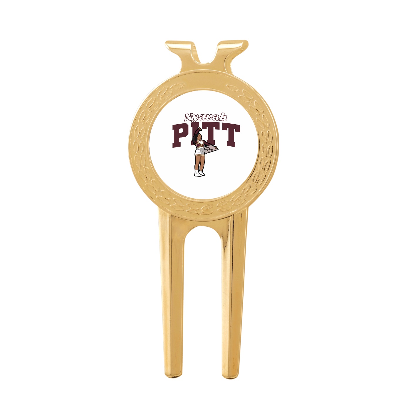 Divot Tool with Ball Marker — Name Arch in Classic