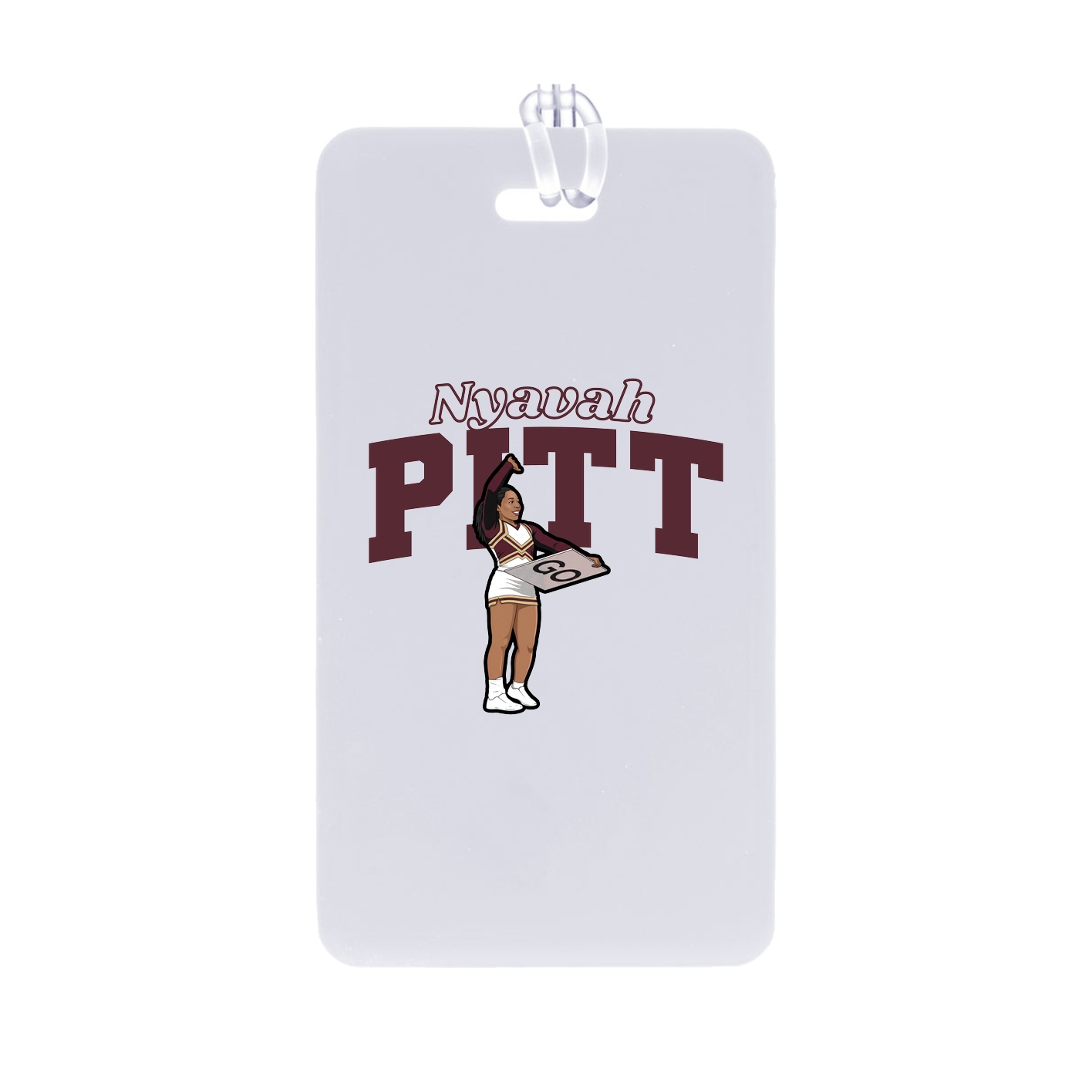 Bag Tag — Name Arch in Classic