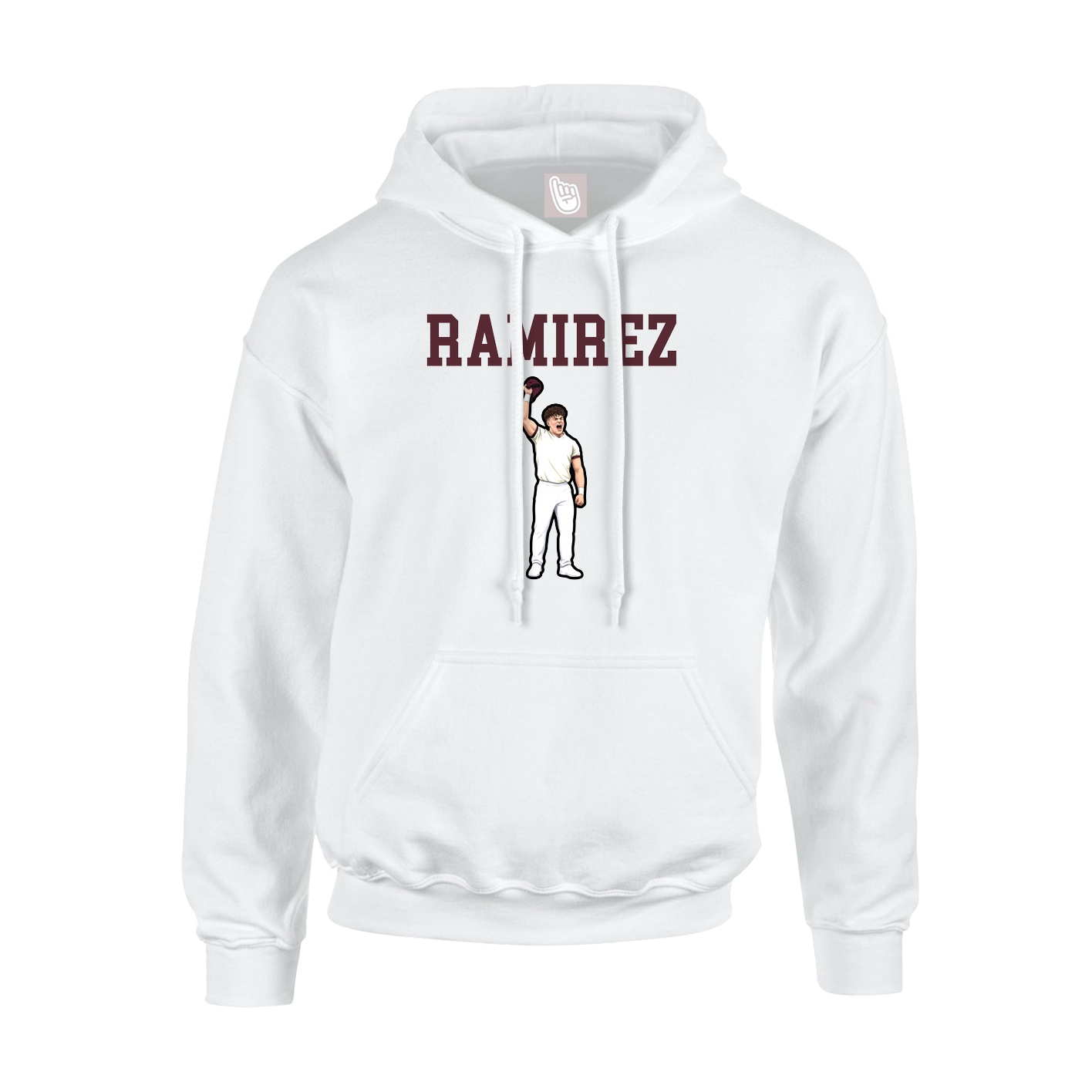 Hoodie — Shirsey in White