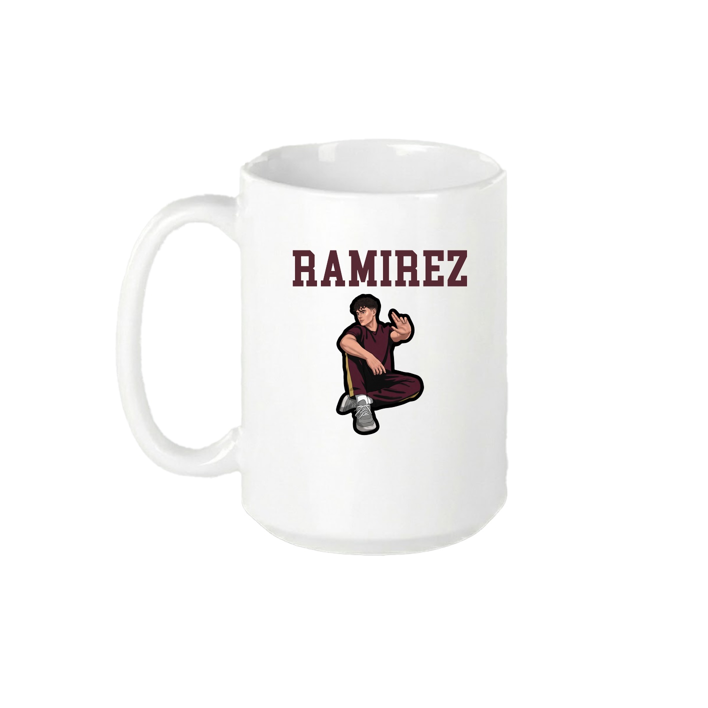 15oz Coffee Mug — Shirsey in White