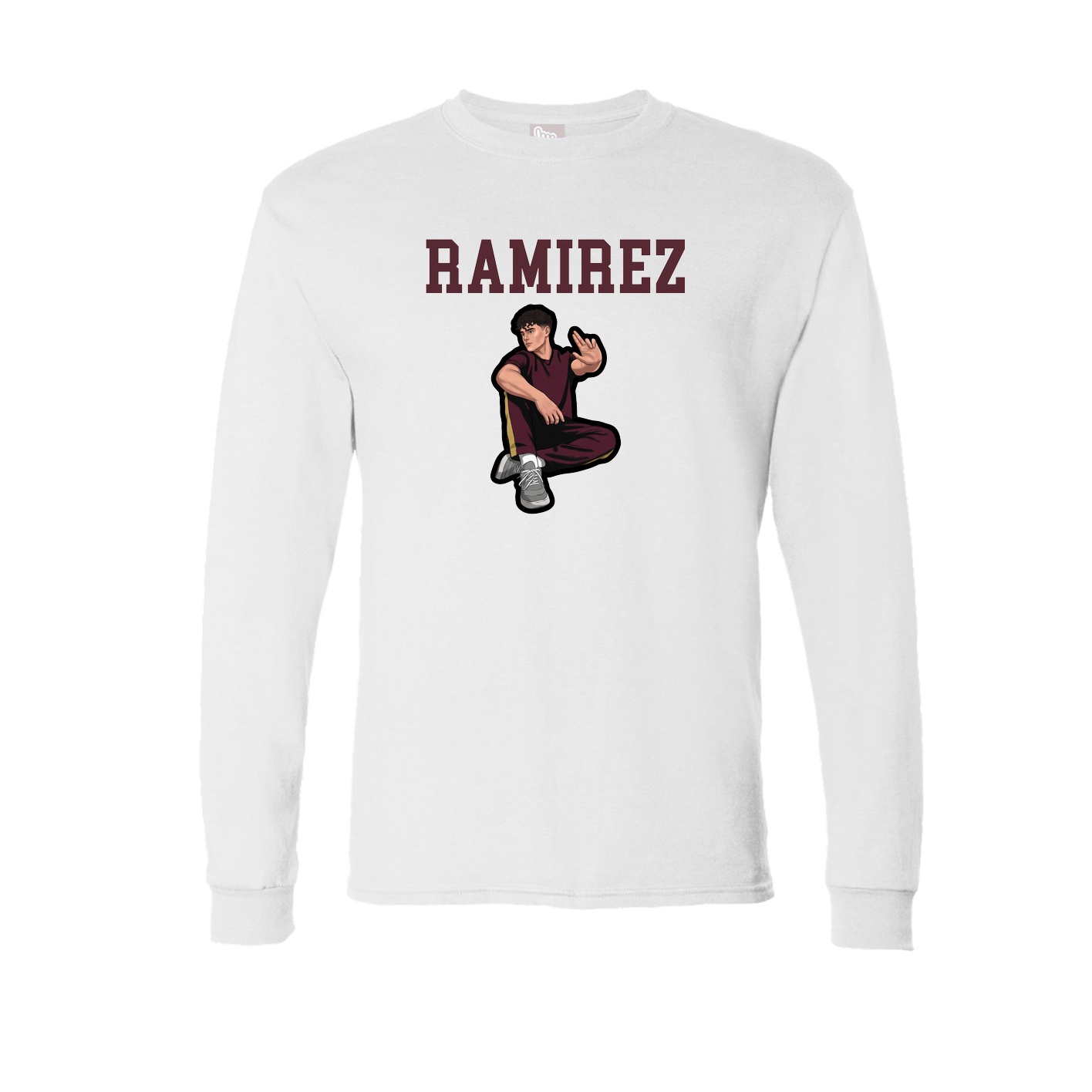 Long Sleeve Tee — Shirsey in White