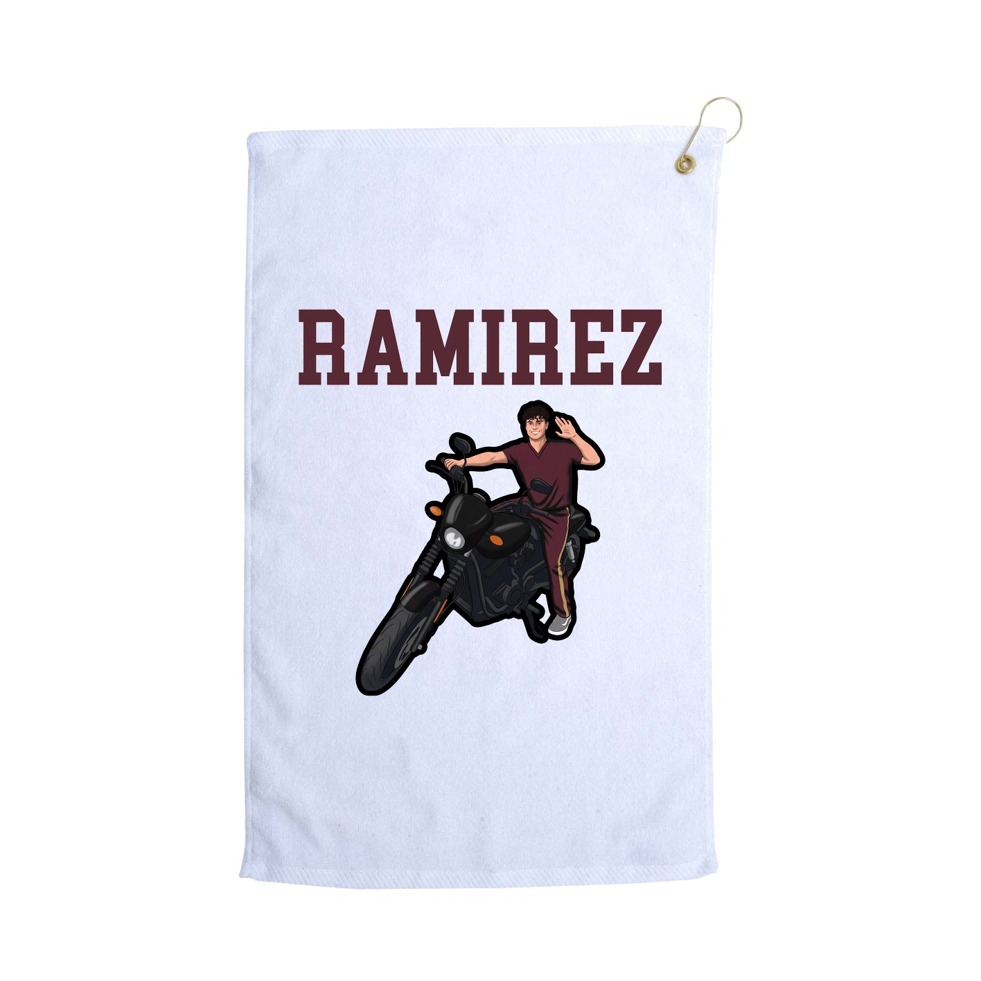 Golf Towel — Shirsey in White