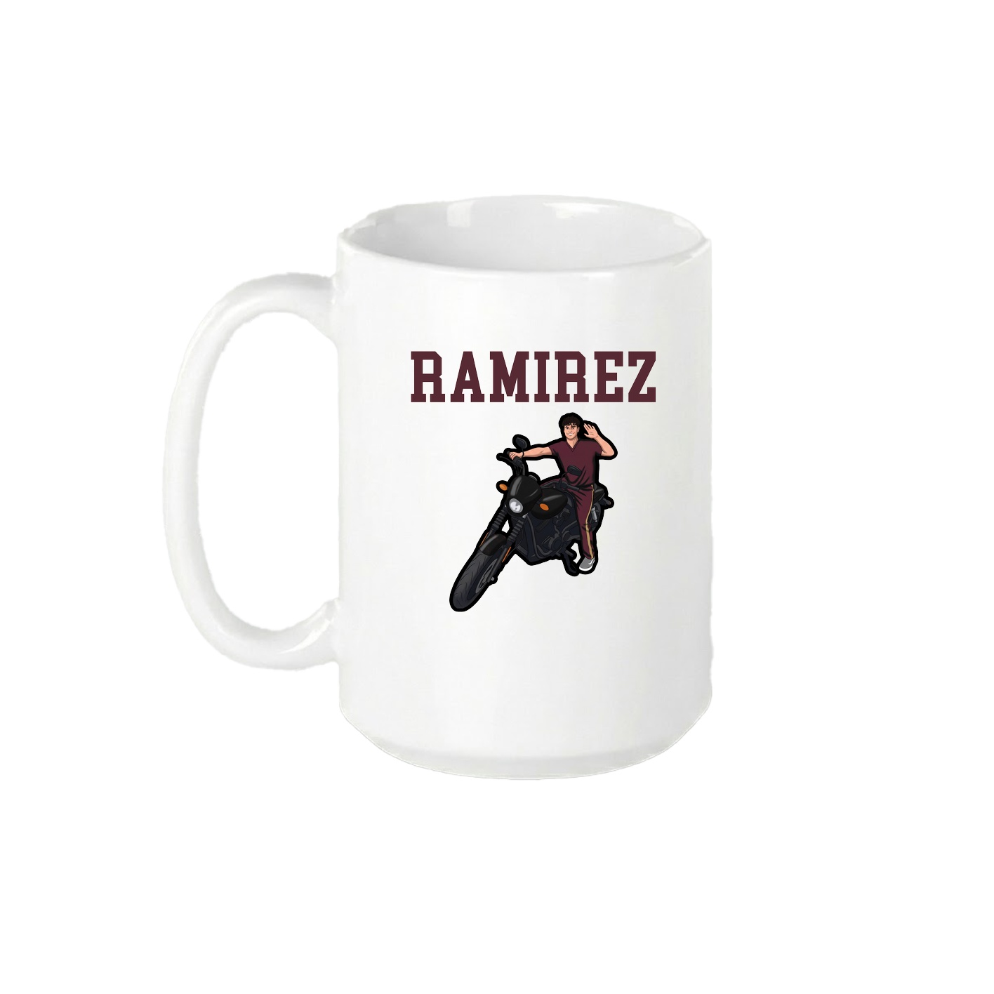 15oz Coffee Mug — Shirsey in White