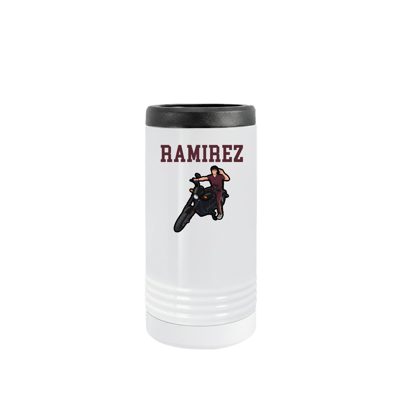 Slim Beverage Holder — Shirsey in White