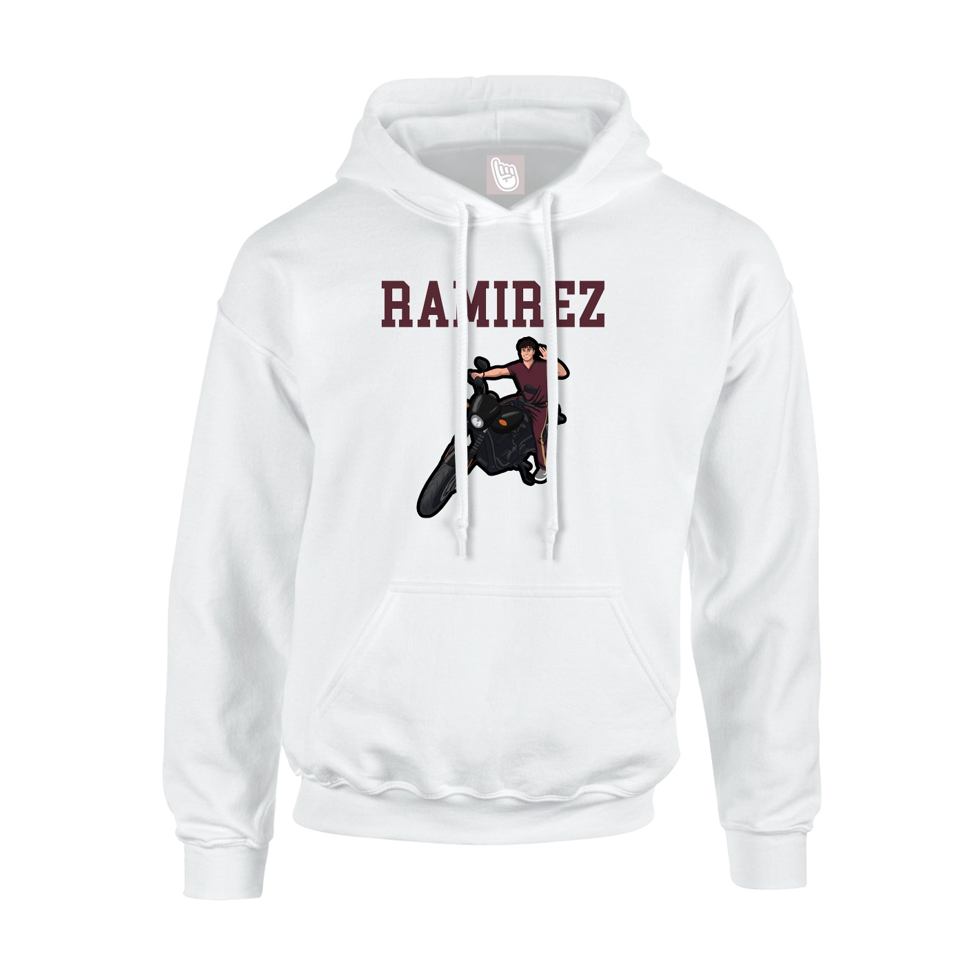 Youth Hoodie — Shirsey in White
