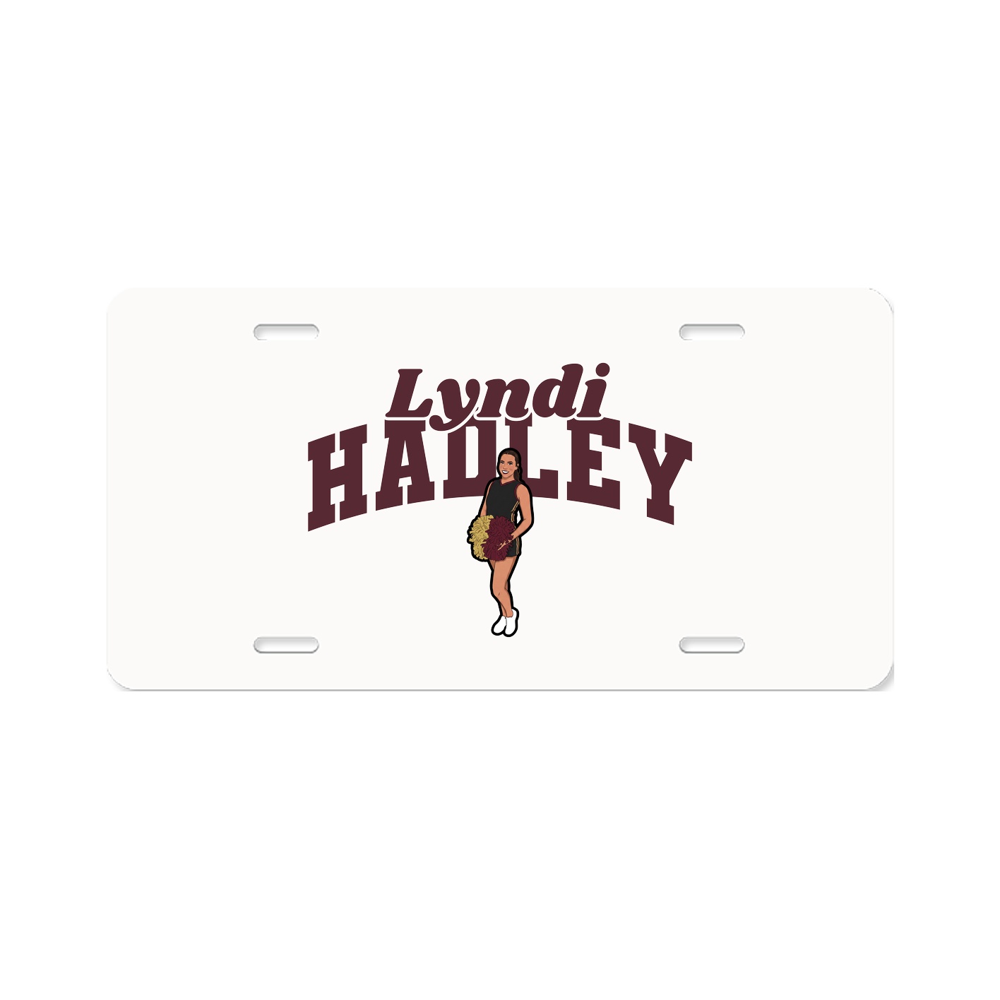 License Plate — Signature Arch in Classic