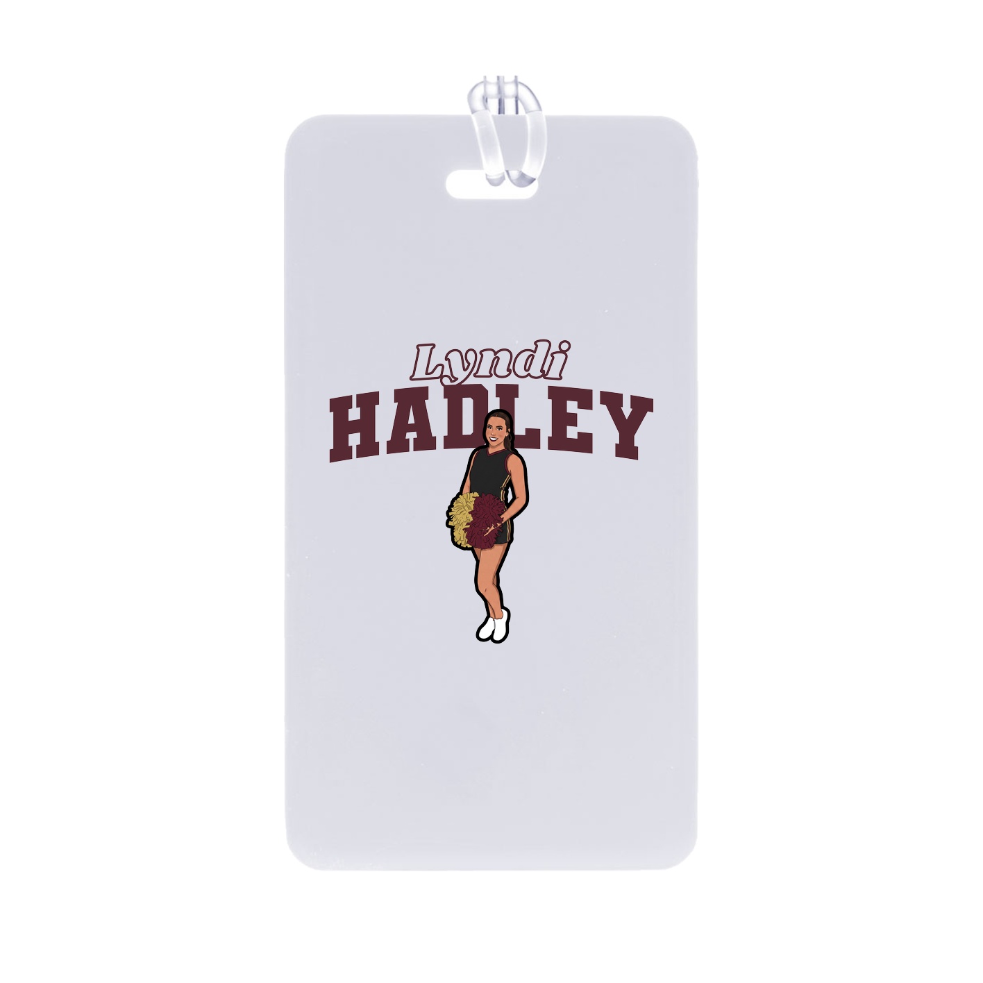 Bag Tag — Name Arch in Classic