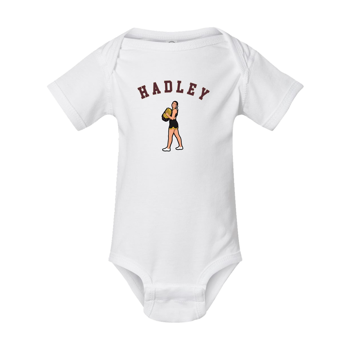 Baby Onesie — Shirsey Arch in White