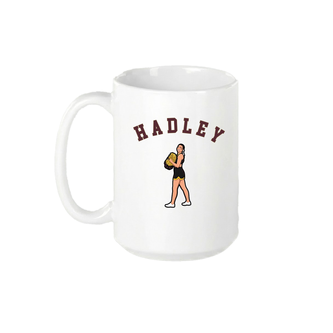 15oz Coffee Mug — Shirsey Arch in White