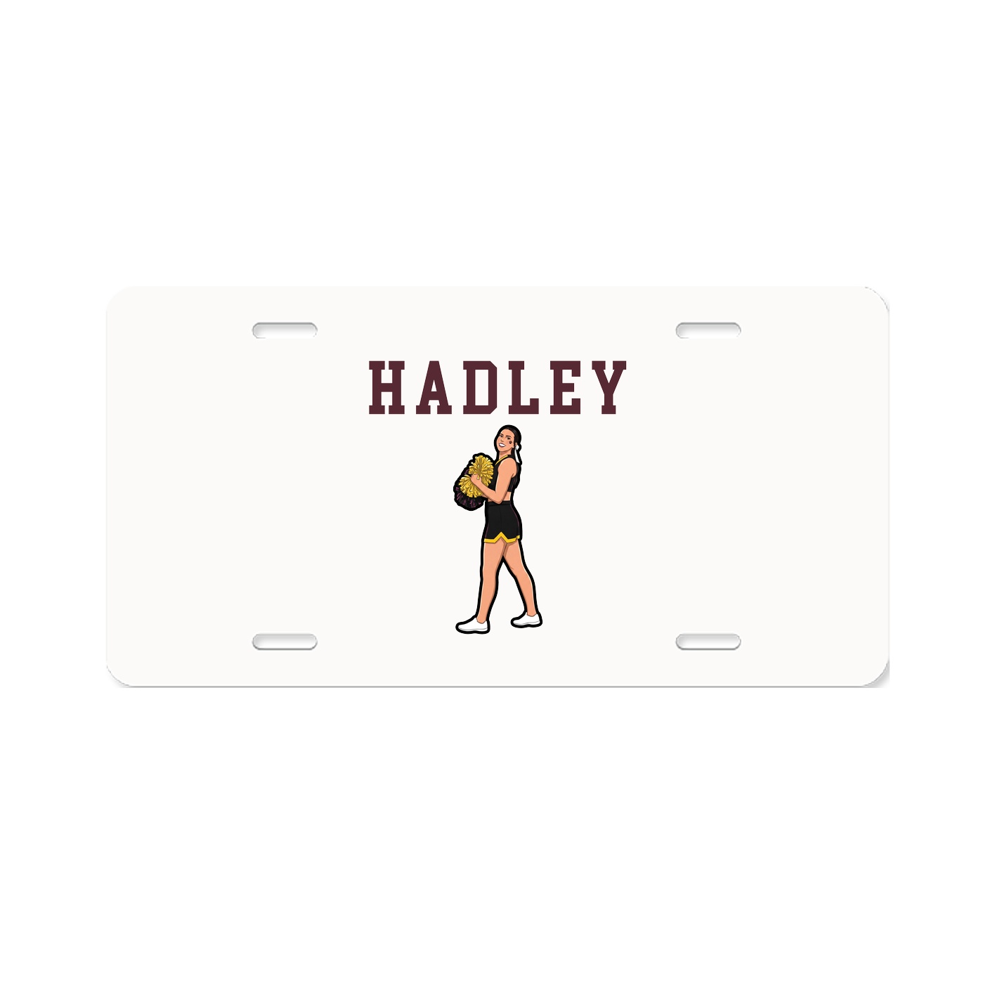 License Plate — Shirsey in Classic