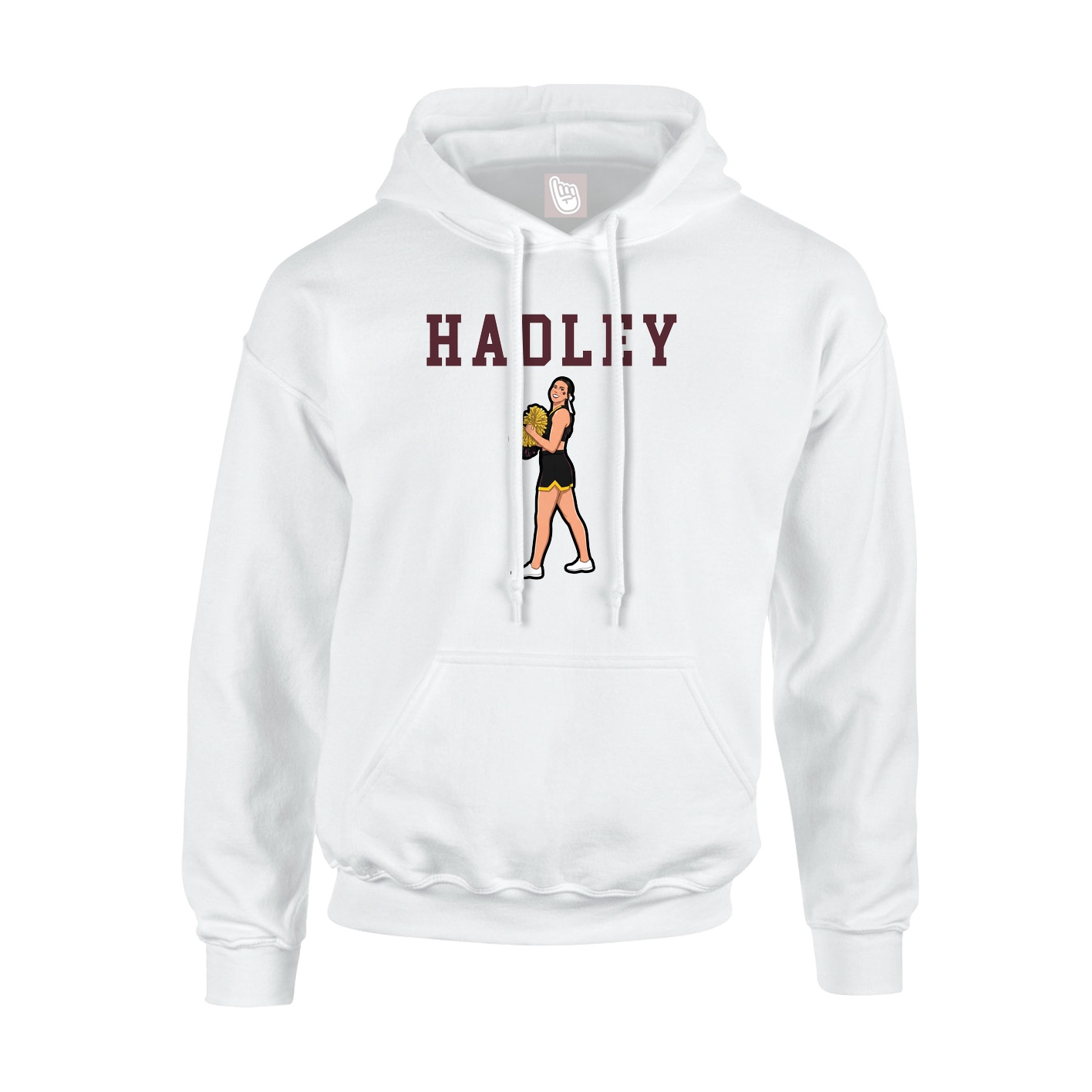 Youth Hoodie — Shirsey in White