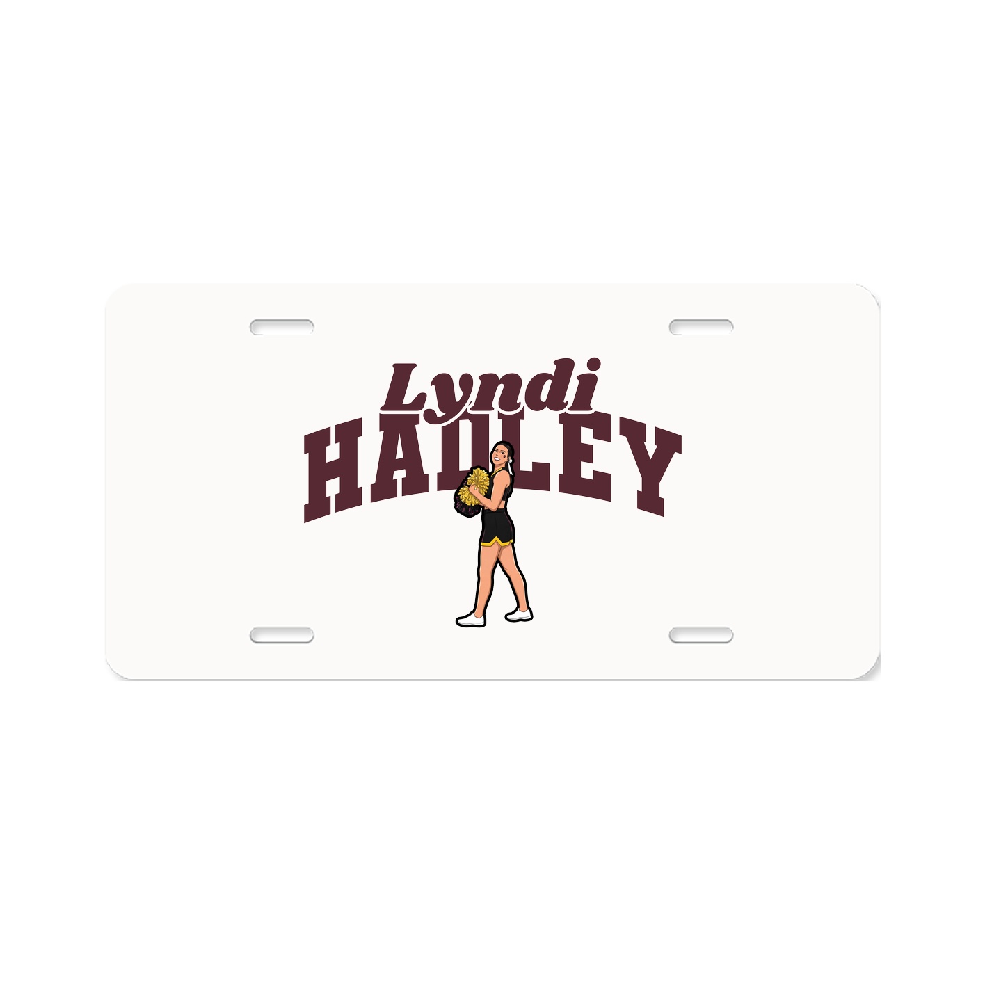 License Plate — Signature Arch in Classic