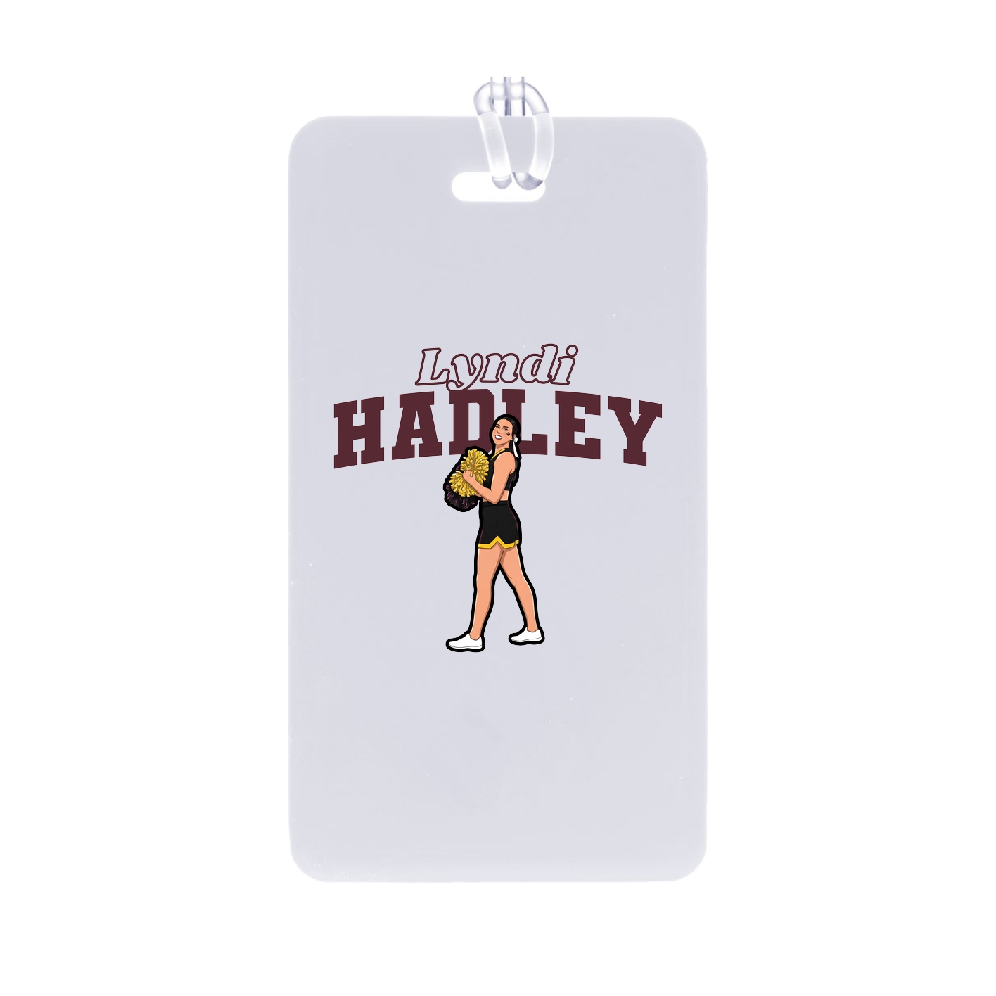 Bag Tag — Name Arch in Classic