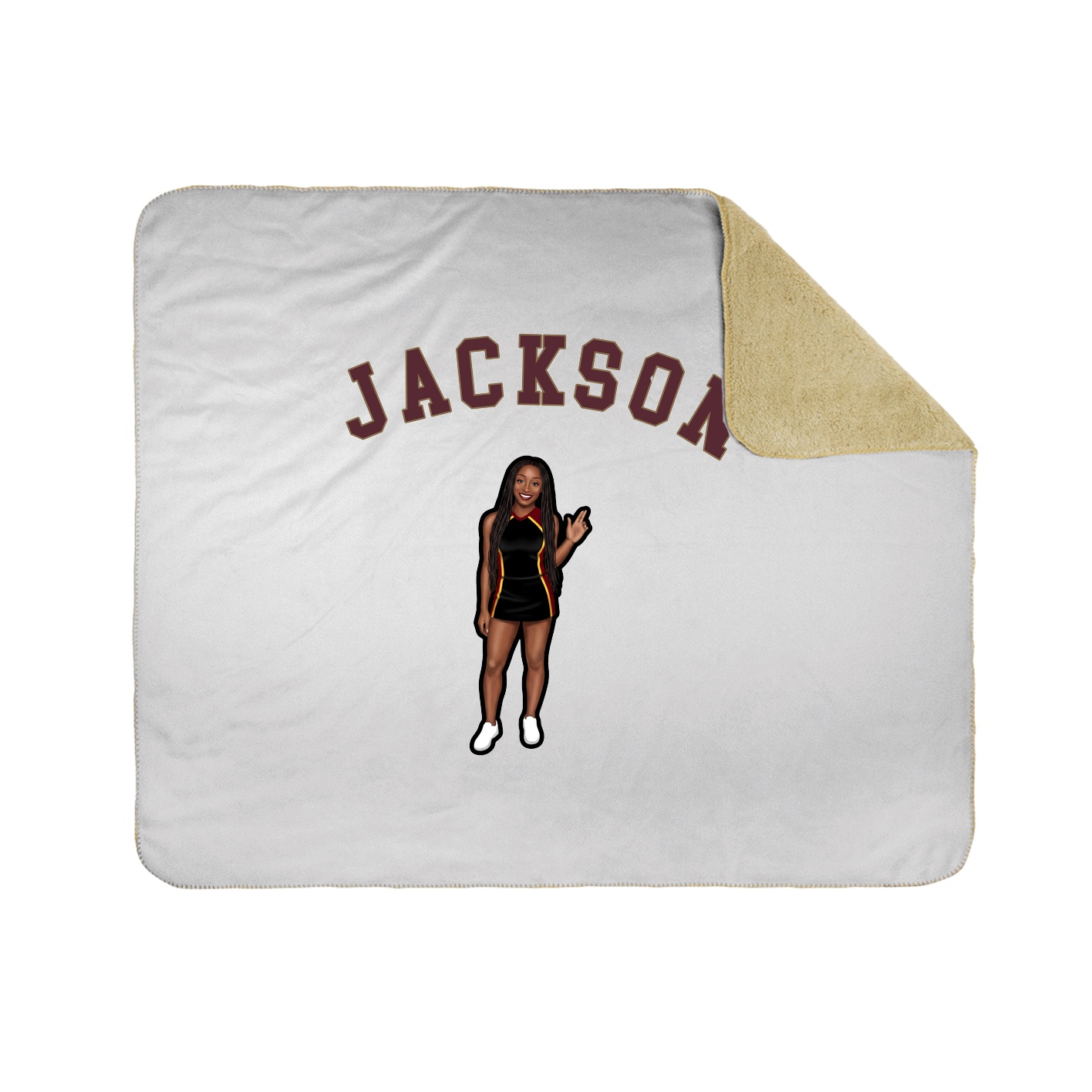 Throw Blanket — Shirsey Arch in White