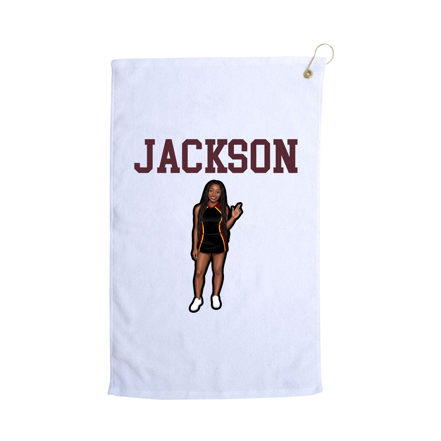 Golf Towel — Shirsey in White