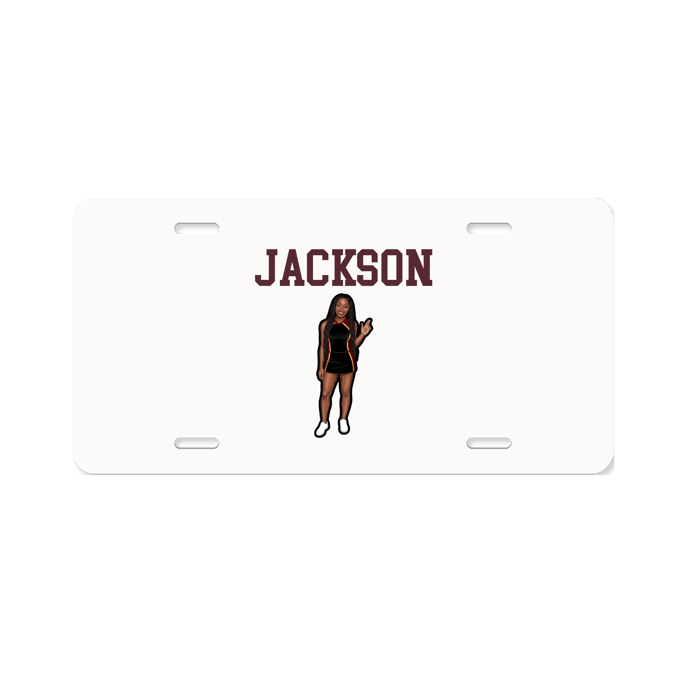License Plate — Shirsey in Classic