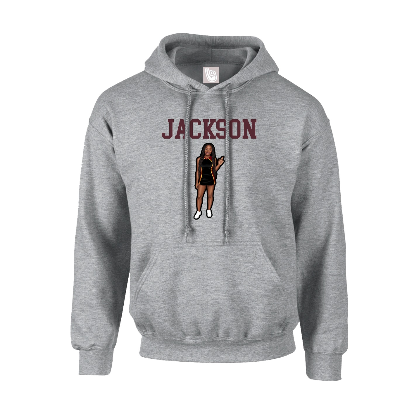 Hoodie — Shirsey in Grey