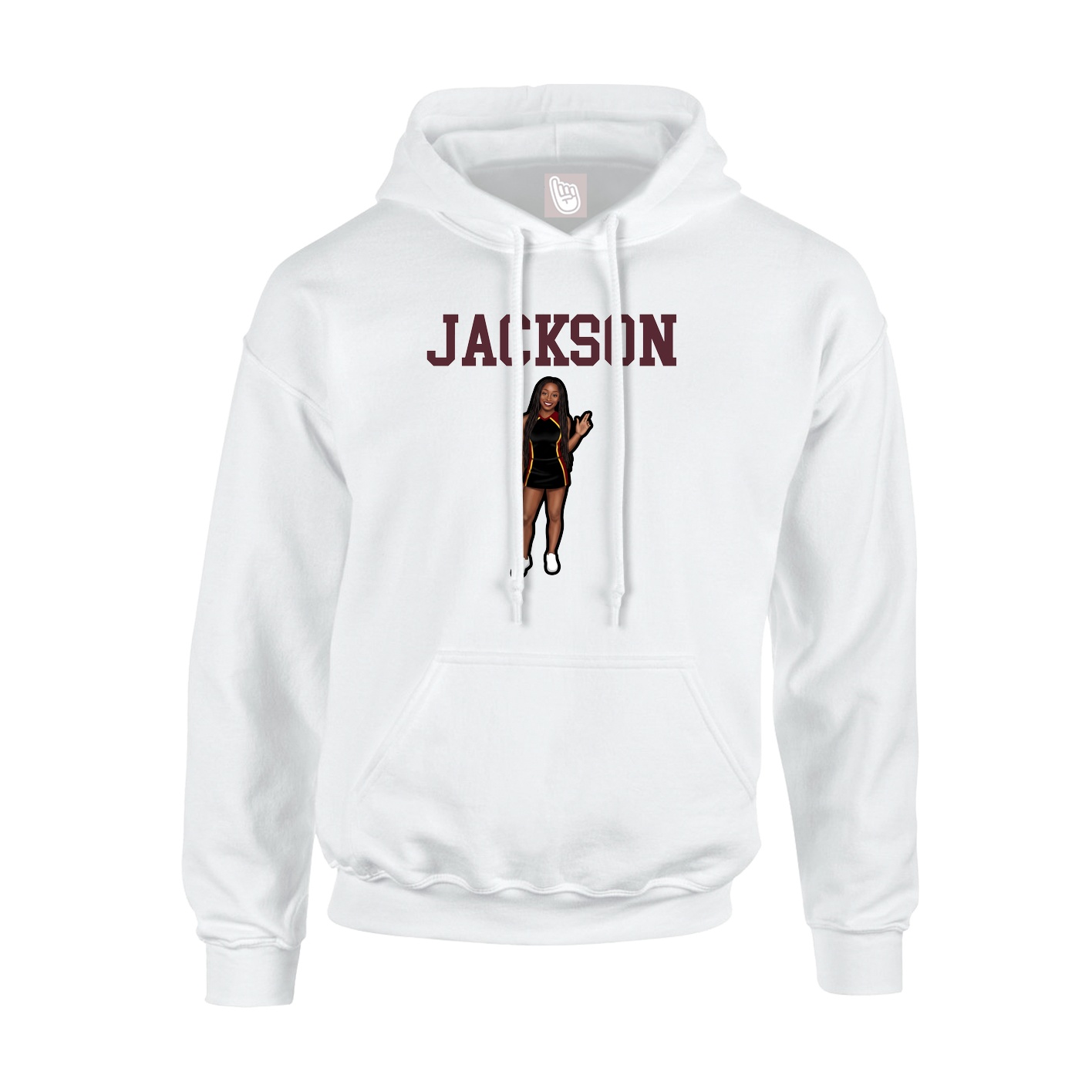 Youth Hoodie — Shirsey in White