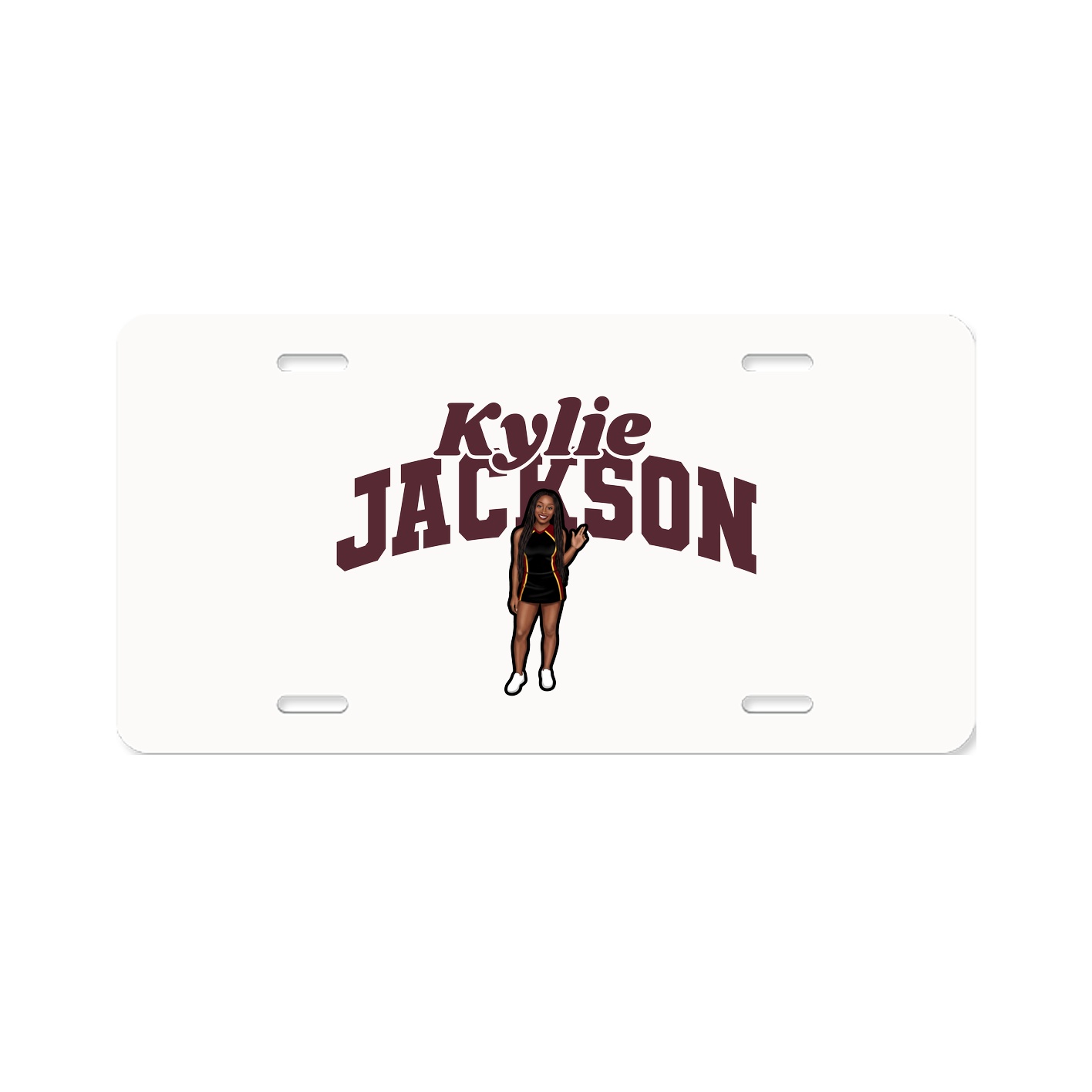 License Plate — Signature Arch in Classic