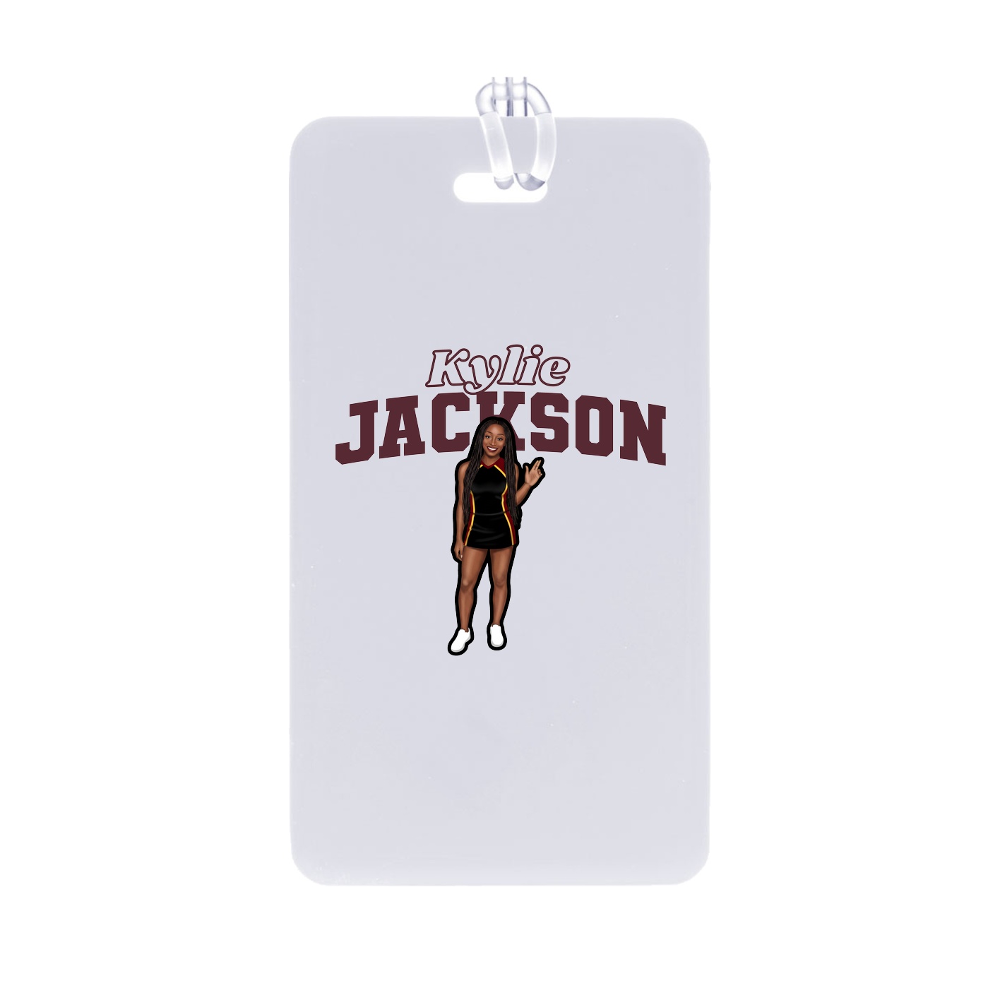 Bag Tag — Name Arch in Classic