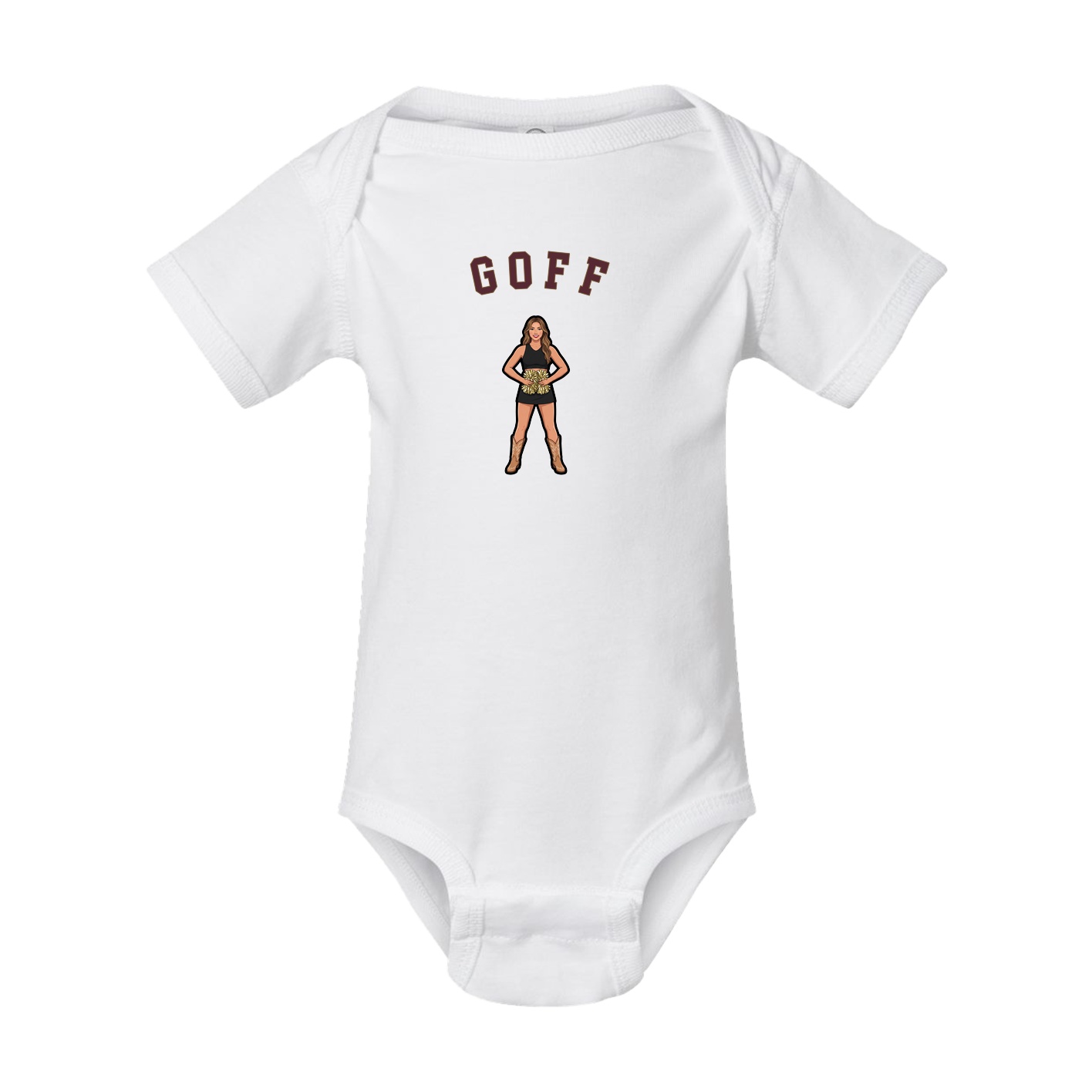 Baby Onesie — Shirsey Arch in White