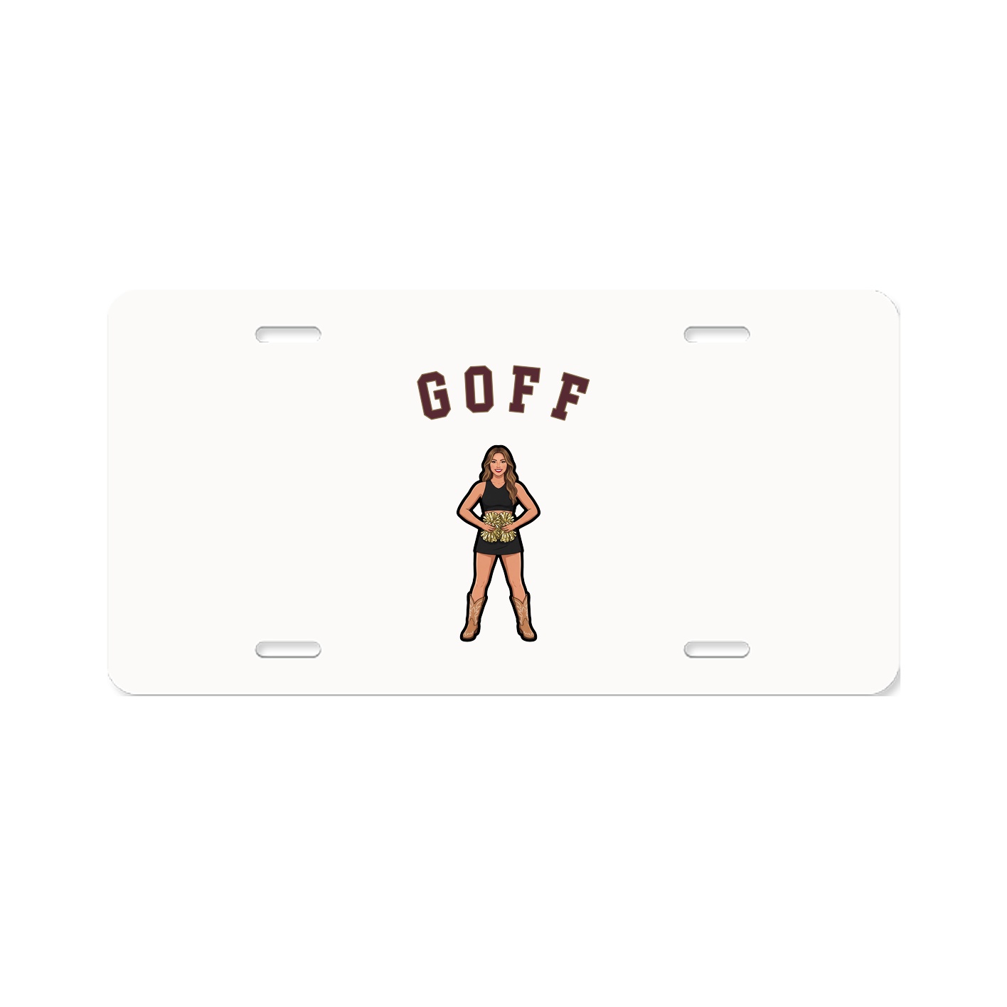 License Plate — Shirsey Arch in Classic