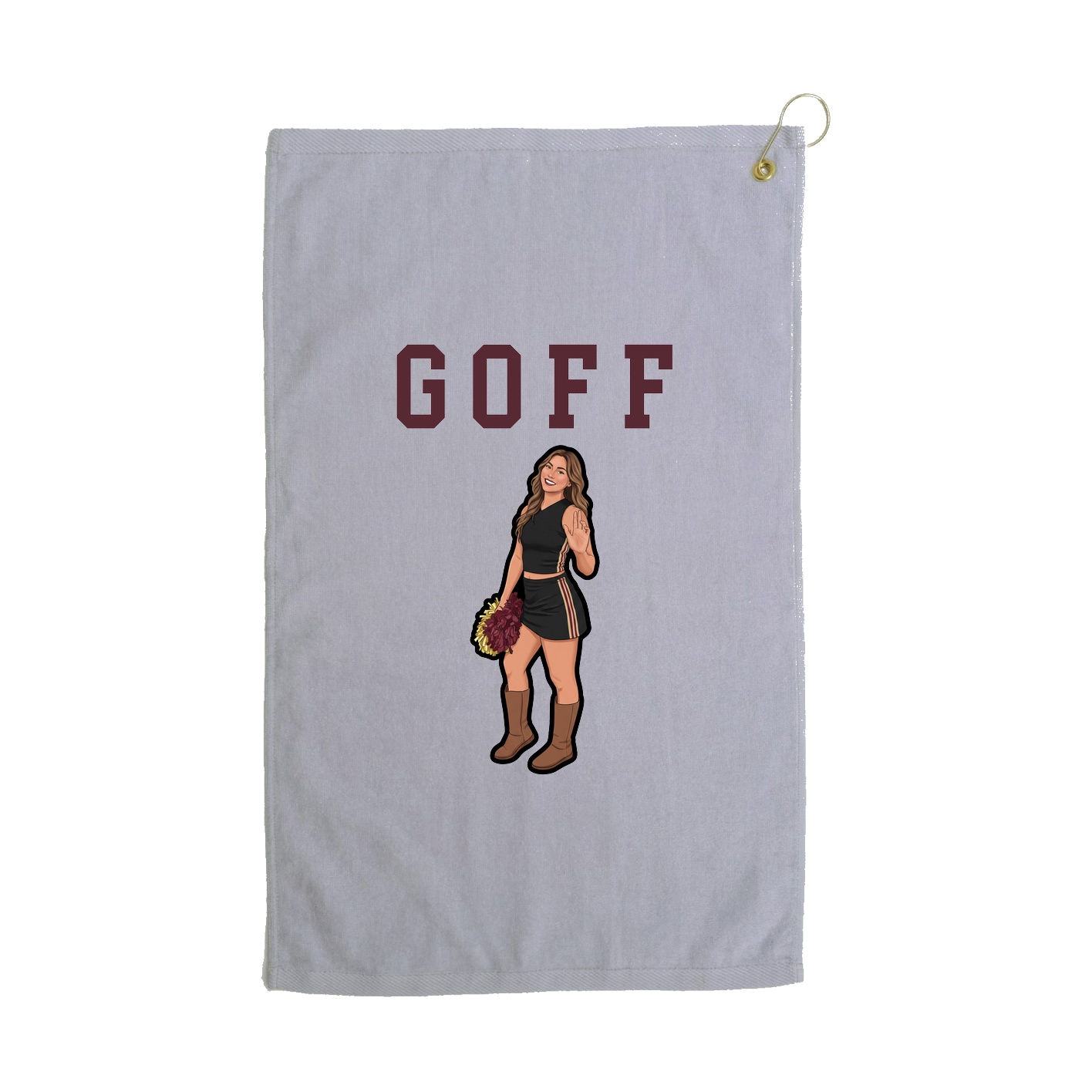 Golf Towel — Shirsey in Grey