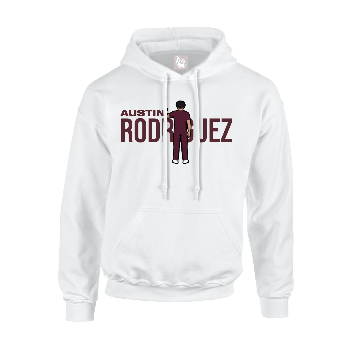 Hoodie — Player Name in White