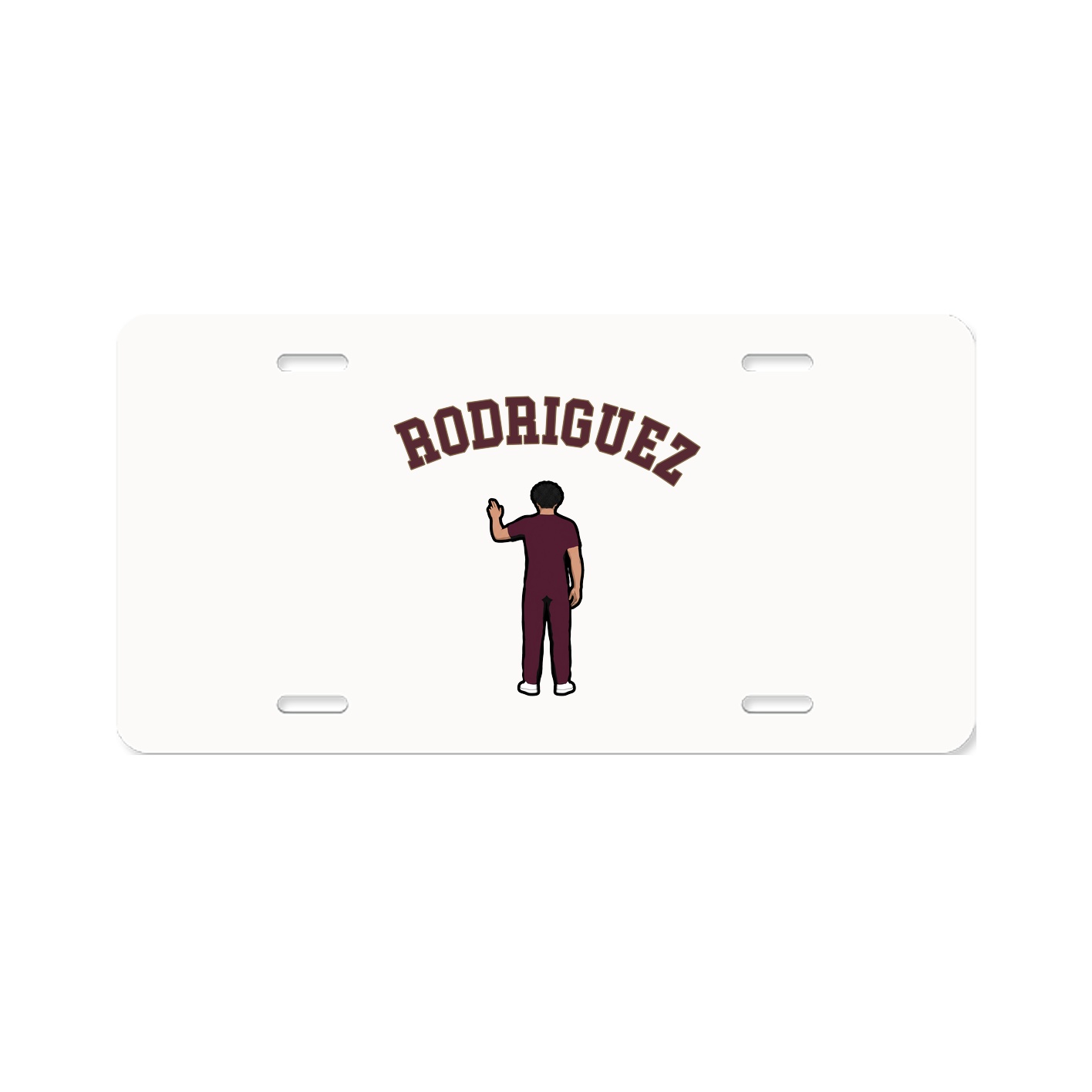 License Plate — Shirsey Arch in Classic